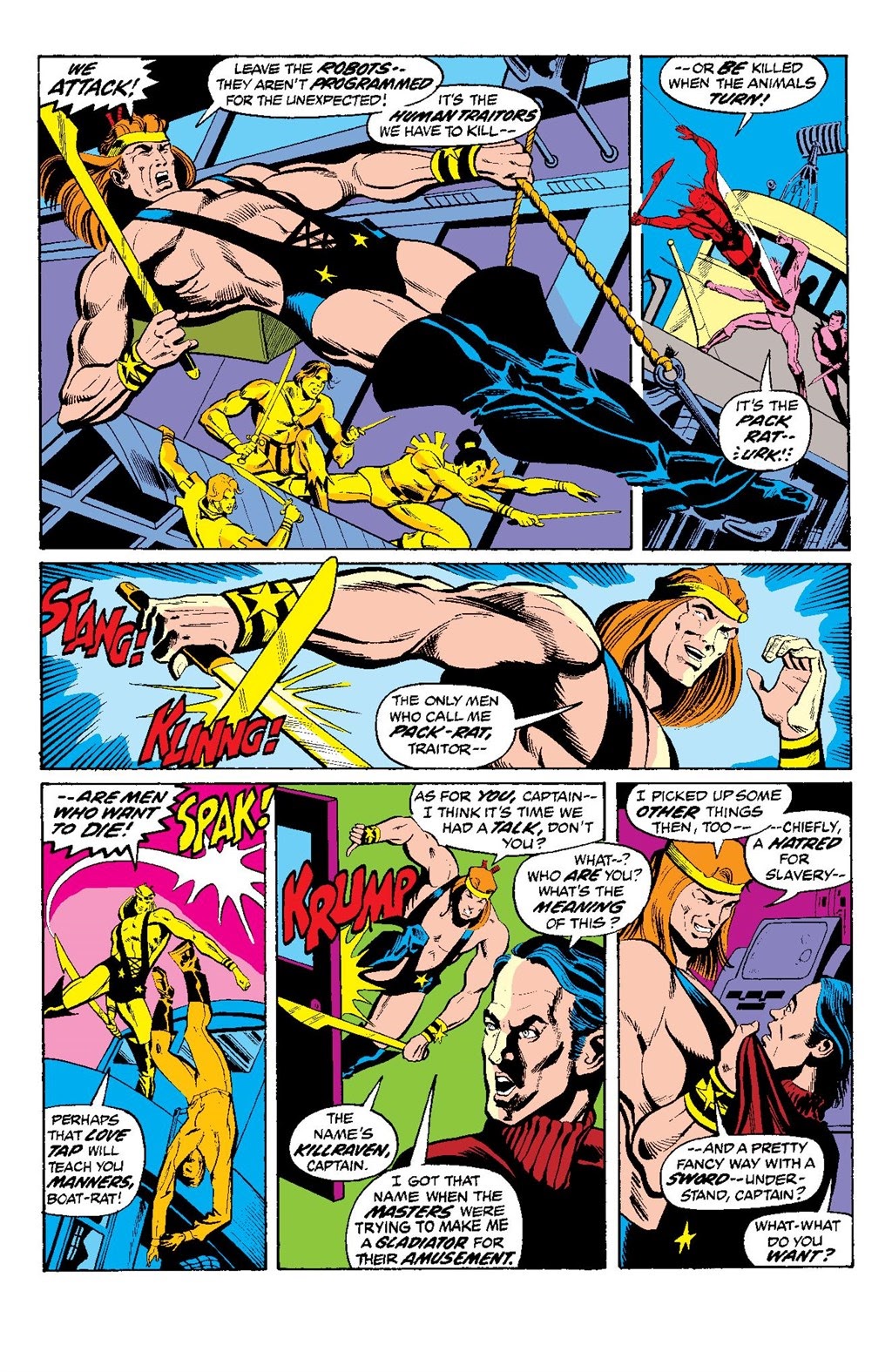 Read online Killraven Epic Collection: Warrior of the Worlds comic -  Issue # TPB (Part 1) - 34