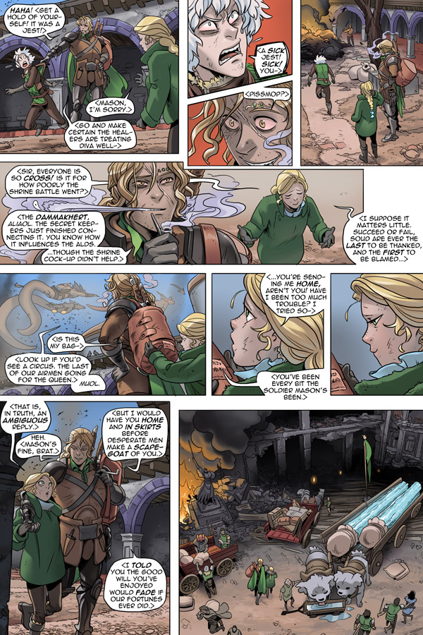 Read online Unsounded comic -  Issue #17 - 42