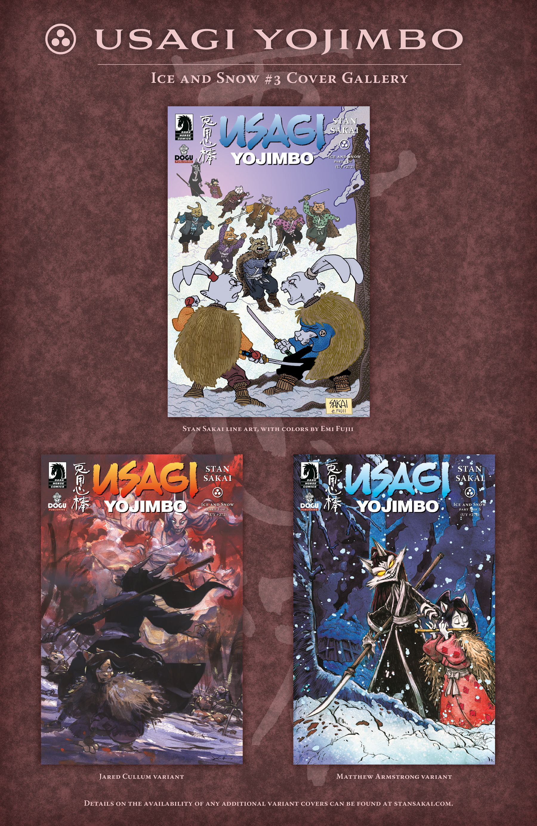 Read online Usagi Yojimbo: Ice and Snow comic -  Issue #3 - 28