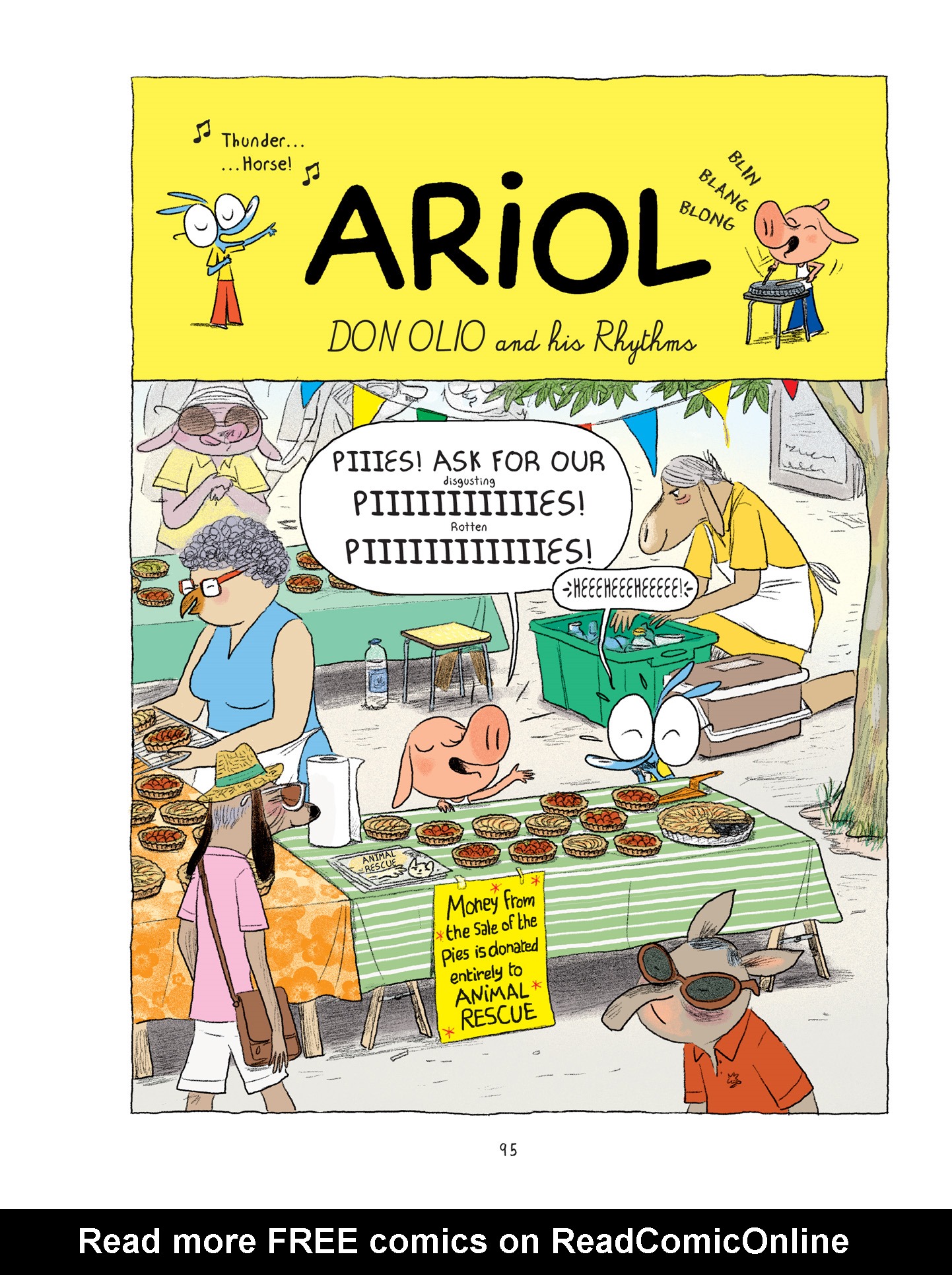 Read online Ariol comic -  Issue # TPB 6 - 96