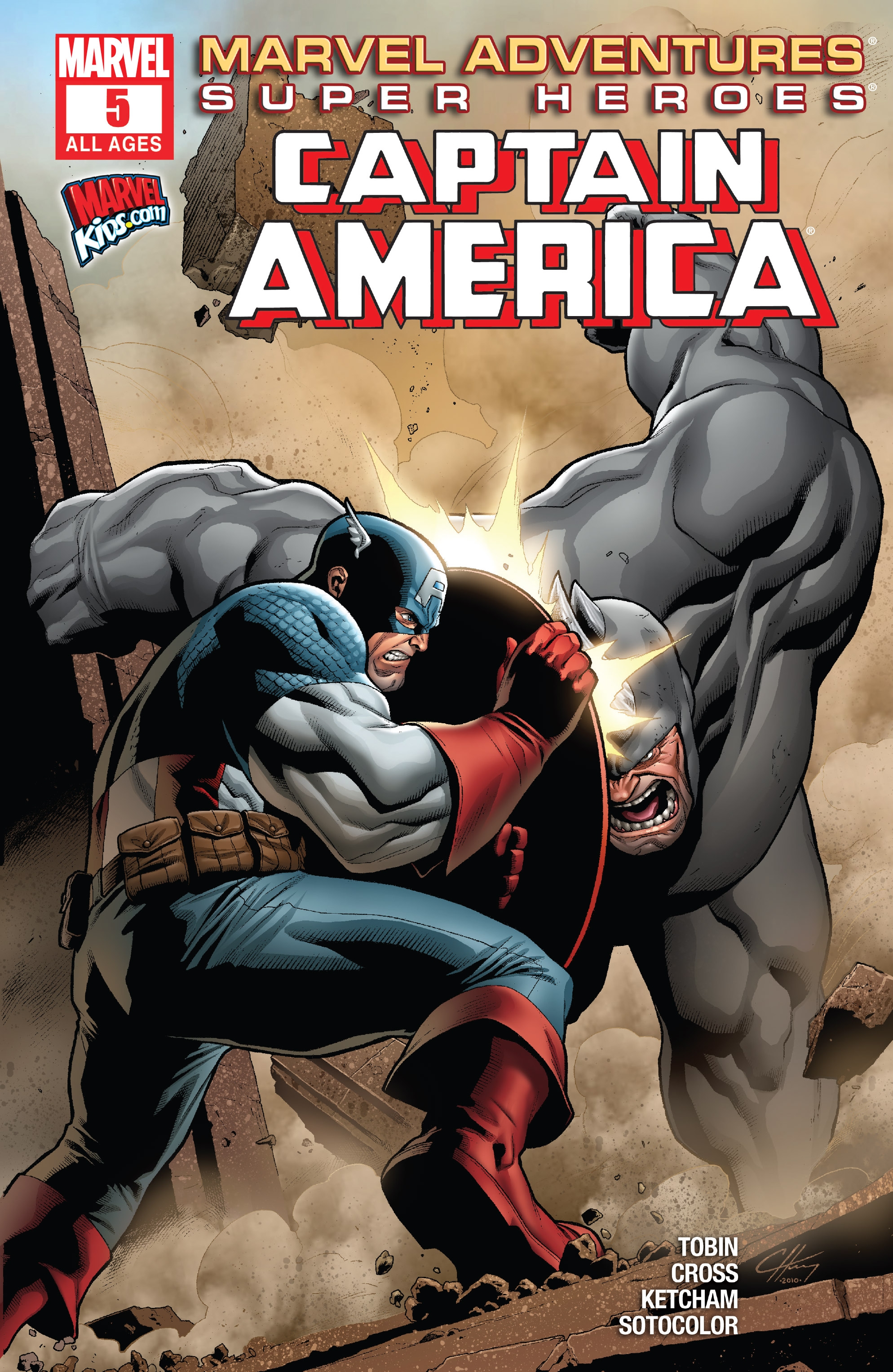 Read online Marvel Adventures Super Heroes (2010) comic -  Issue #5 - 1