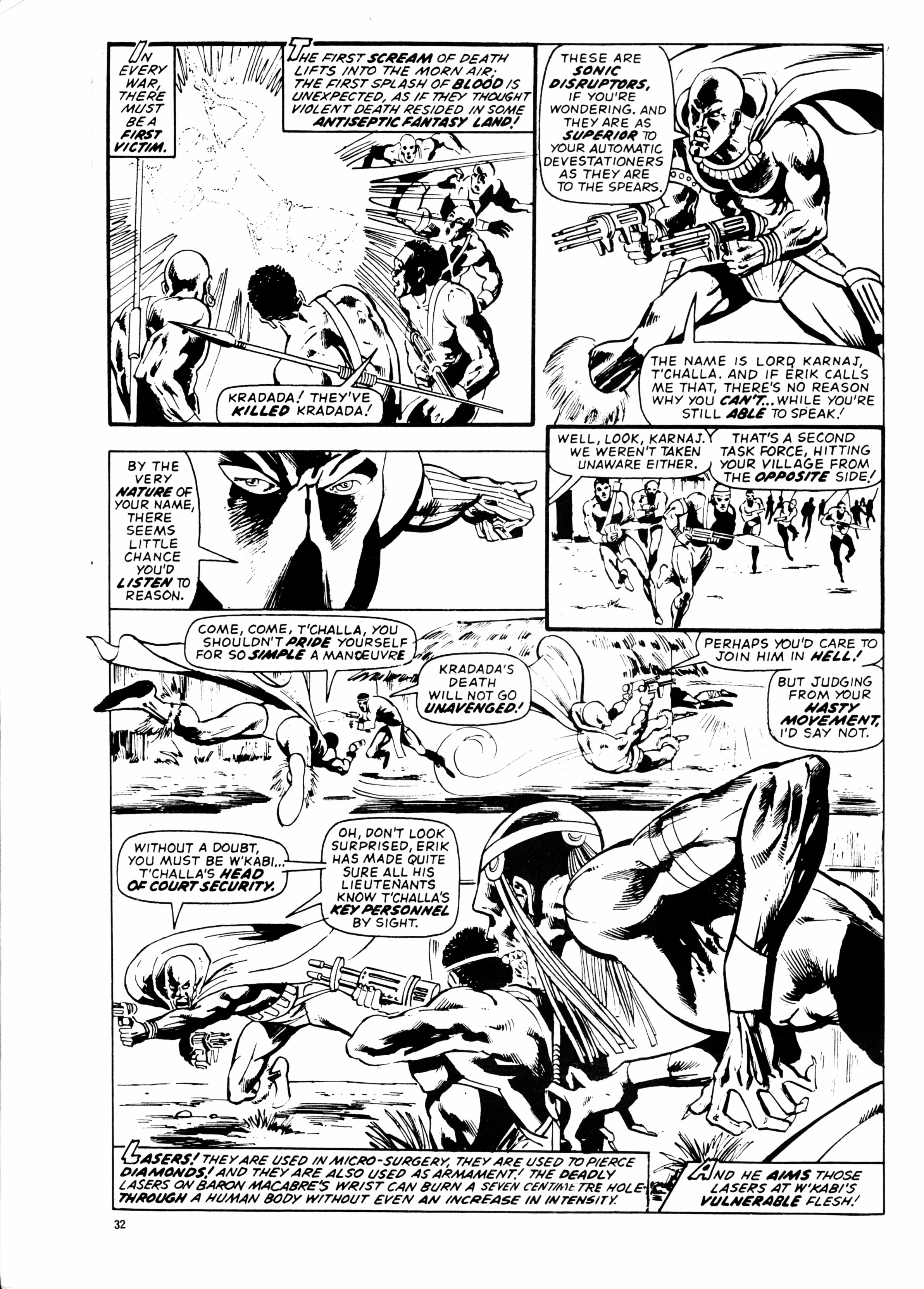 Read online Planet of the Apes (1974) comic -  Issue #68 - 32