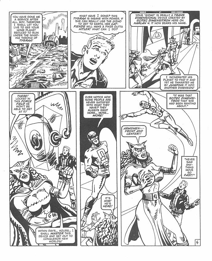 Read online All-Hero Retro Comics comic -  Issue #5 - 7
