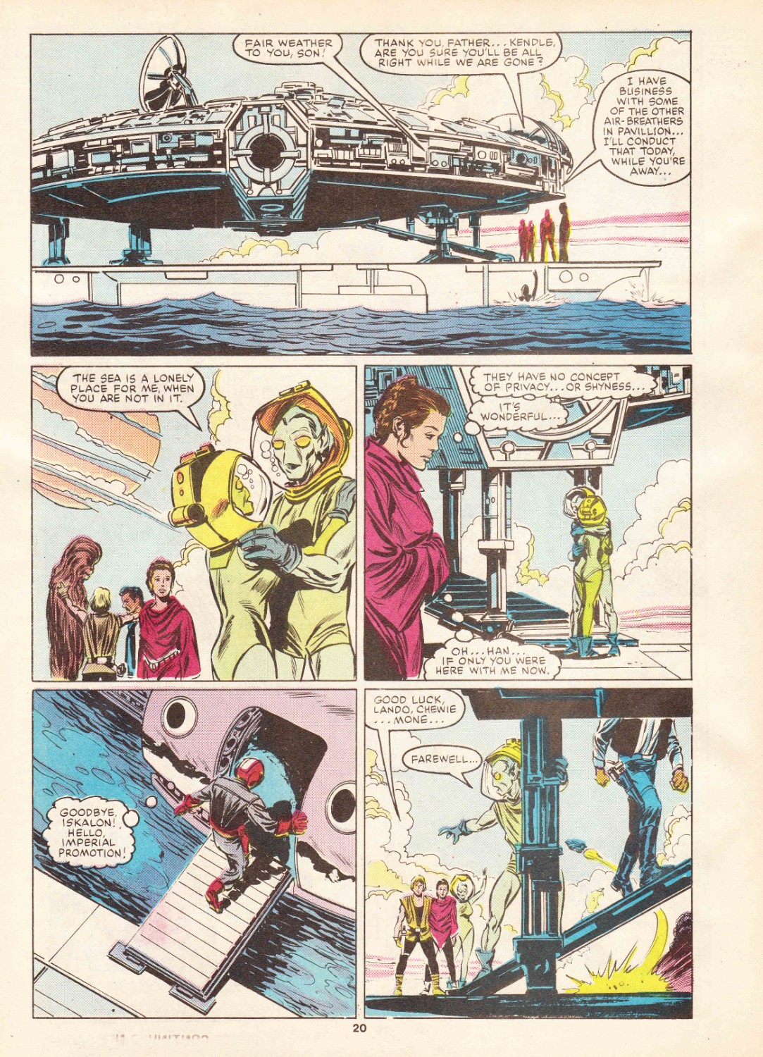 Read online Return of the Jedi comic -  Issue #8 - 20