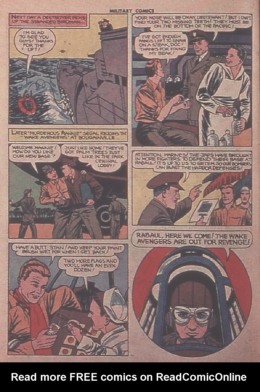 Read online Military Comics comic -  Issue #31 - 56