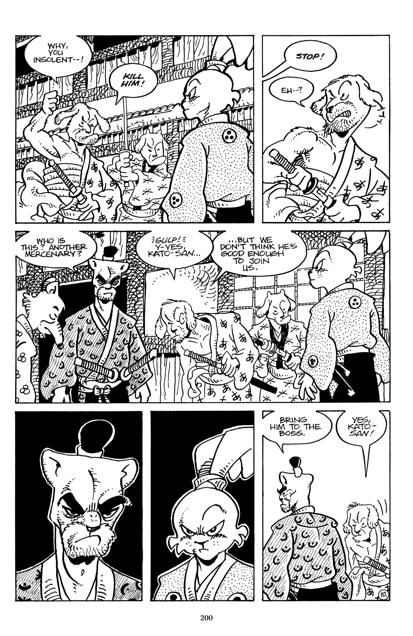 Read online The Usagi Yojimbo Saga comic -  Issue # TPB 7 - 195