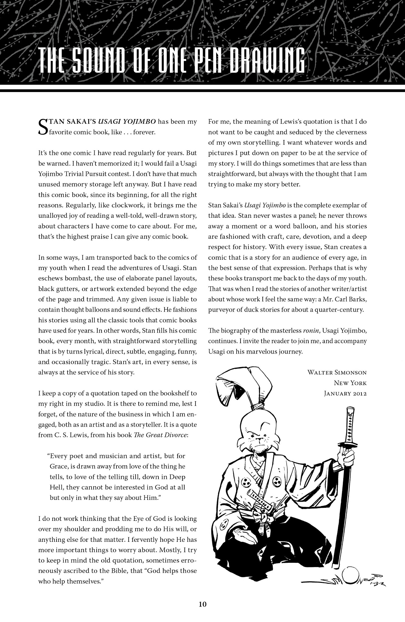Read online The Usagi Yojimbo Saga comic -  Issue # TPB 7 - 10