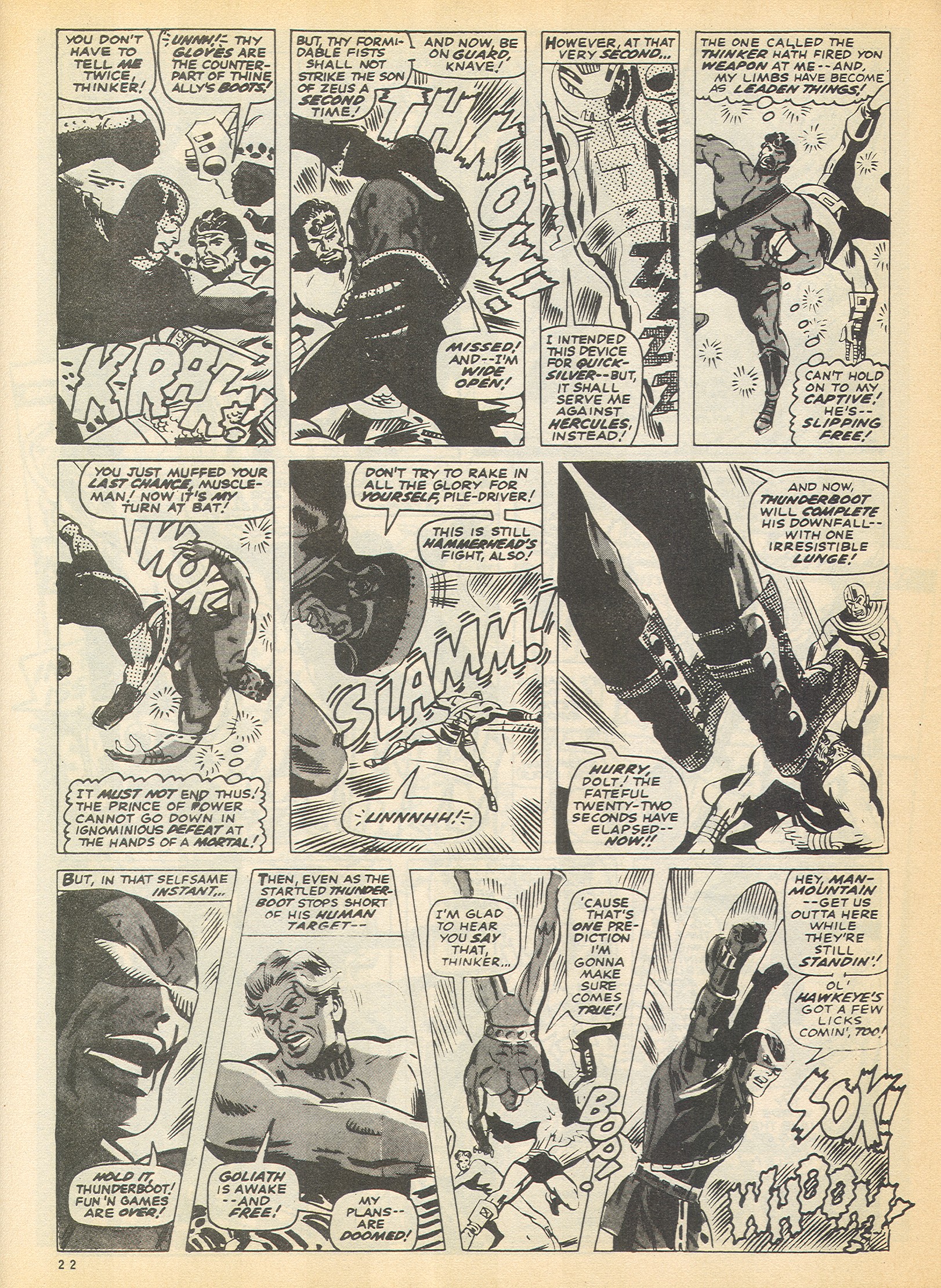 Read online The Avengers (1973) comic -  Issue #45 - 22