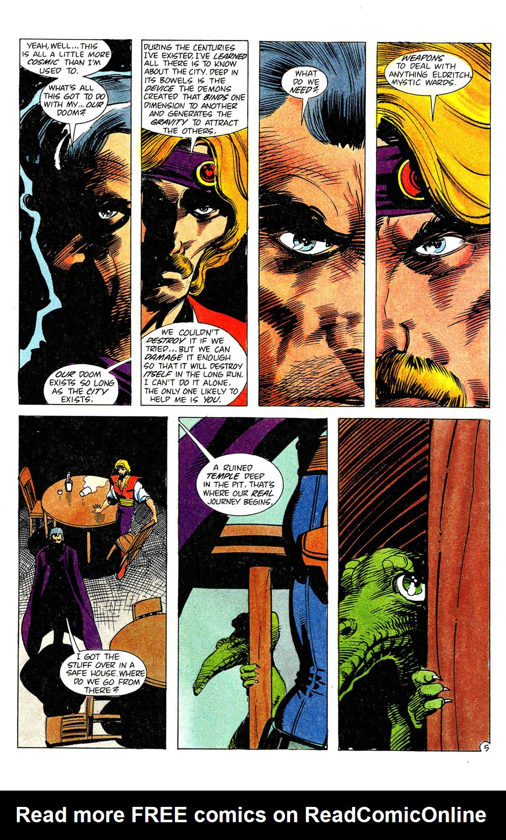Read online Grimjack comic -  Issue #54 - 6