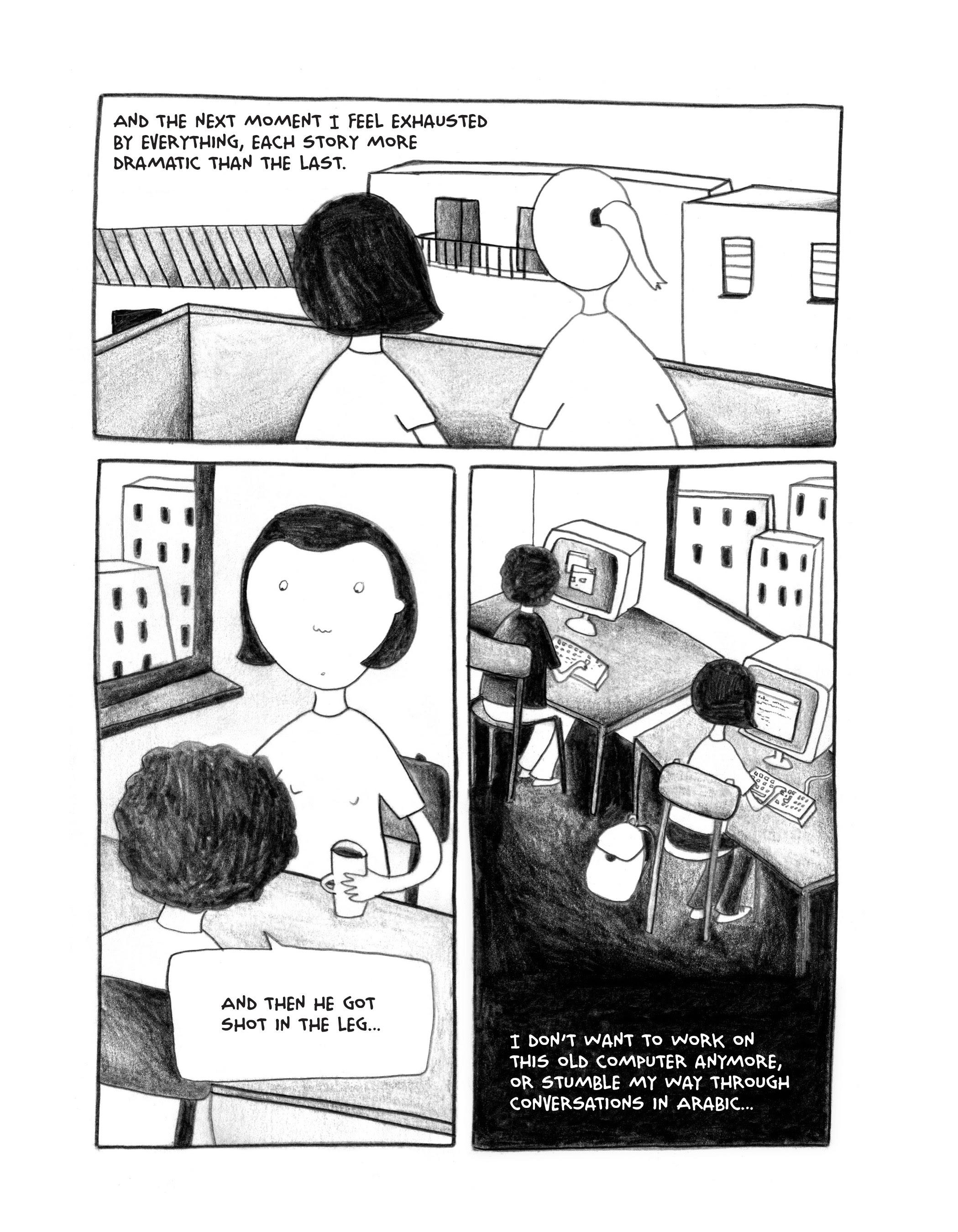 Read online Green Almonds: Letters from Palestine comic -  Issue # TPB (Part 2) - 41