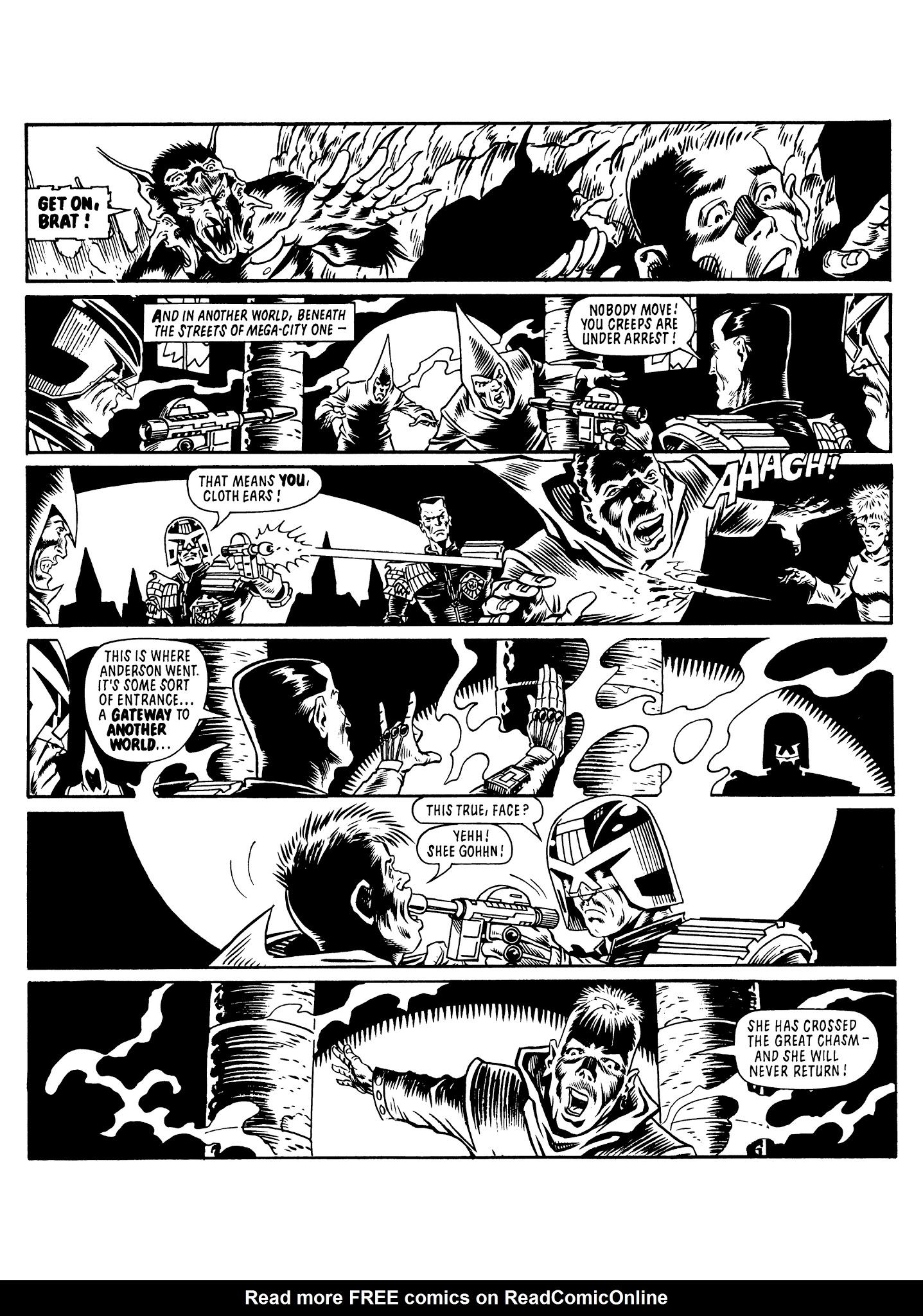 Read online Judge Anderson: The Psi Files comic -  Issue # TPB 1 - 101