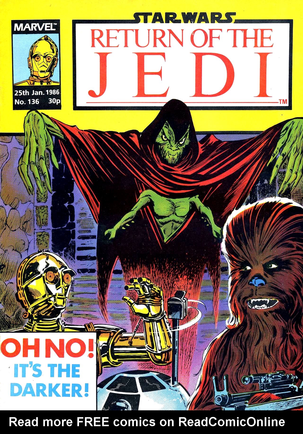 Read online Return of the Jedi comic -  Issue #136 - 1