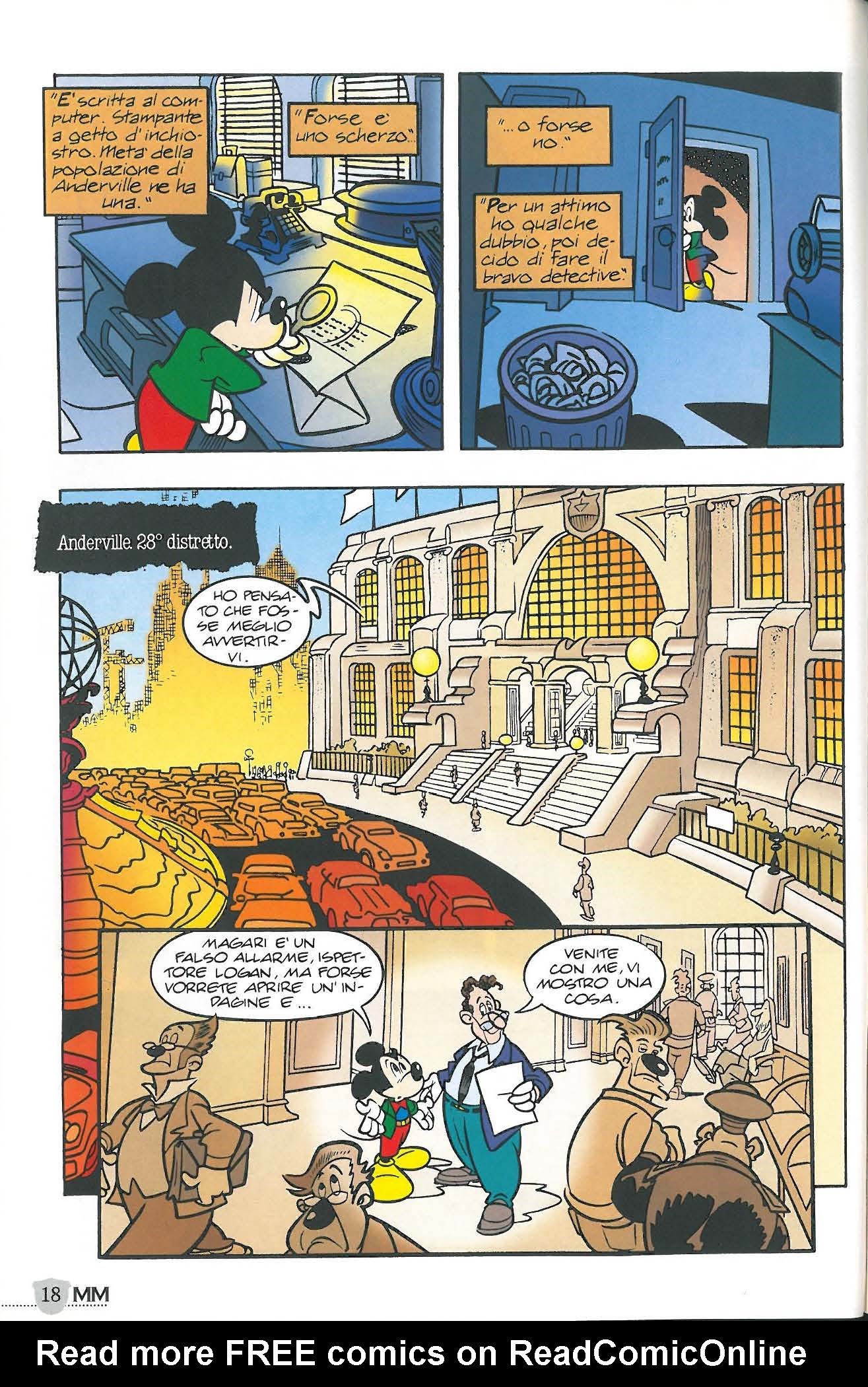 Read online Mickey Mouse Mystery Magazine comic -  Issue #9 - 18