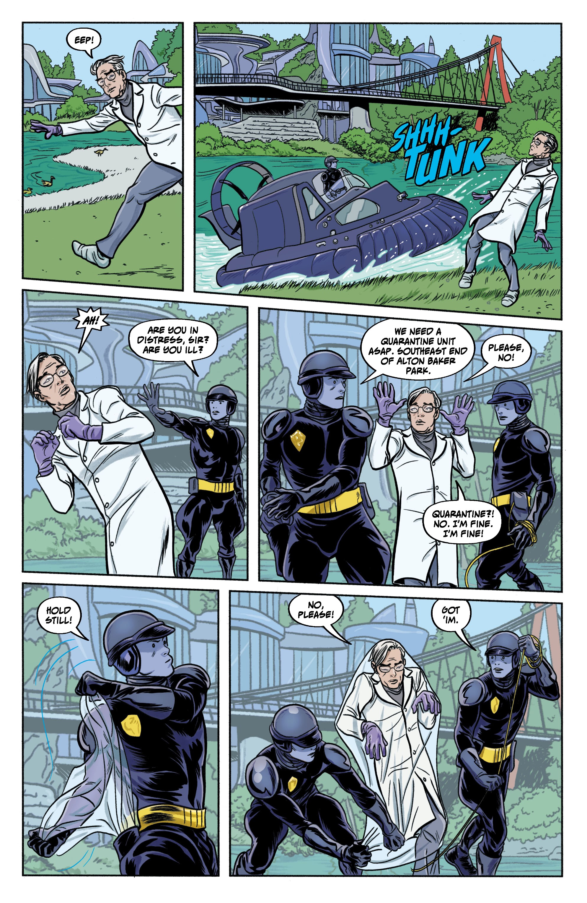 Read online X-RAY ROBOT comic -  Issue #3 - 7