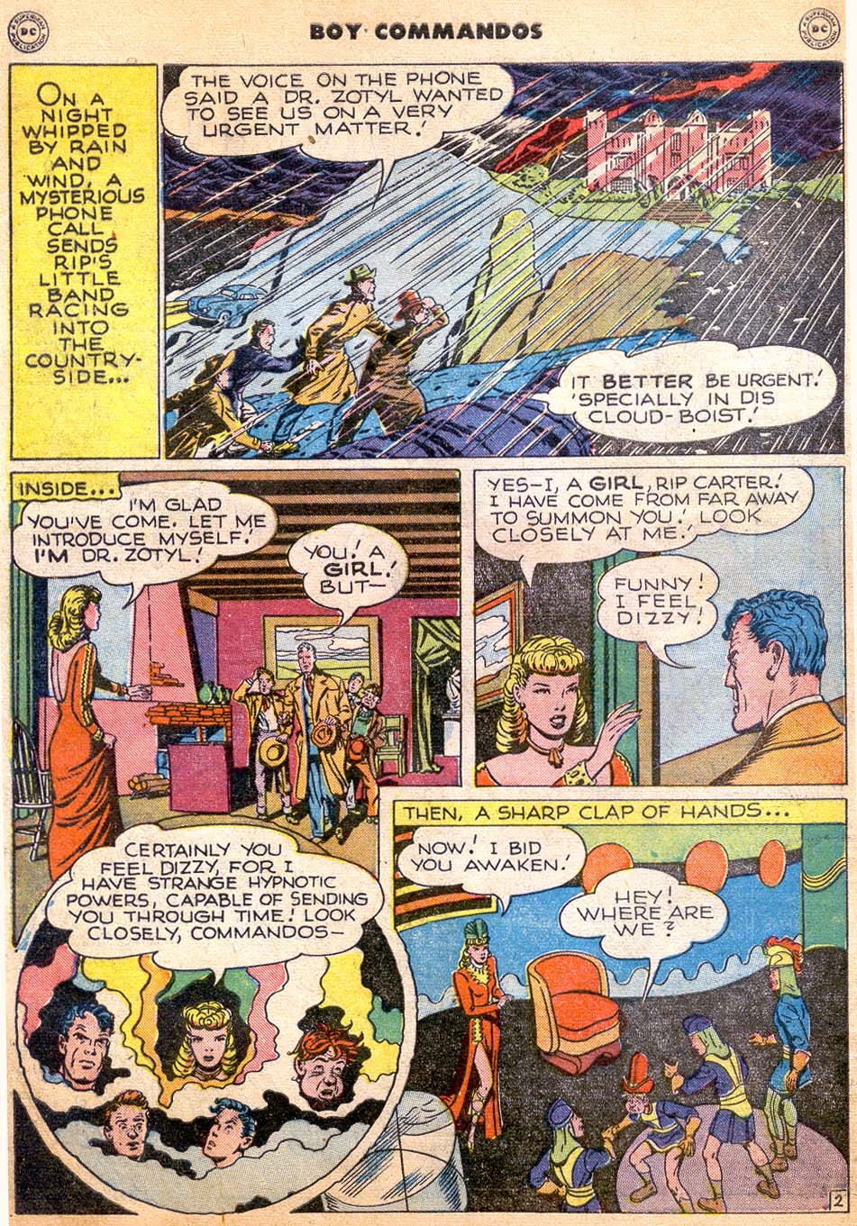 Read online Boy Commandos comic -  Issue #28 - 4