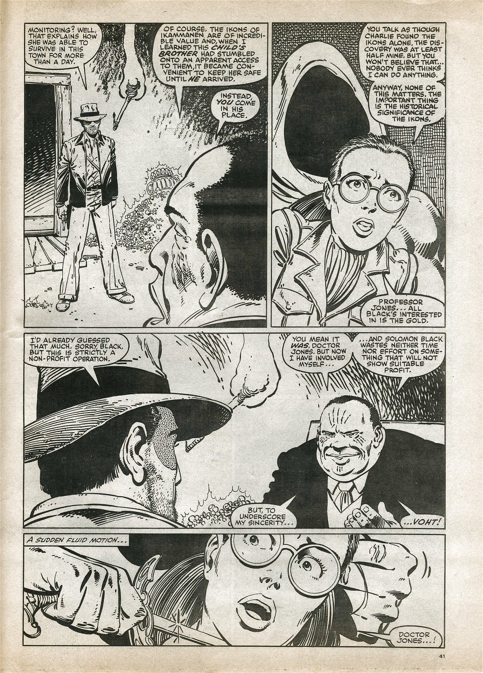 Read online Indiana Jones comic -  Issue #1 - 41
