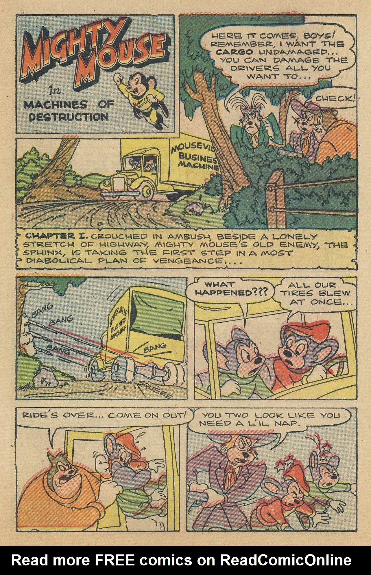 Read online Paul Terry's Mighty Mouse Comics comic -  Issue #45 - 35