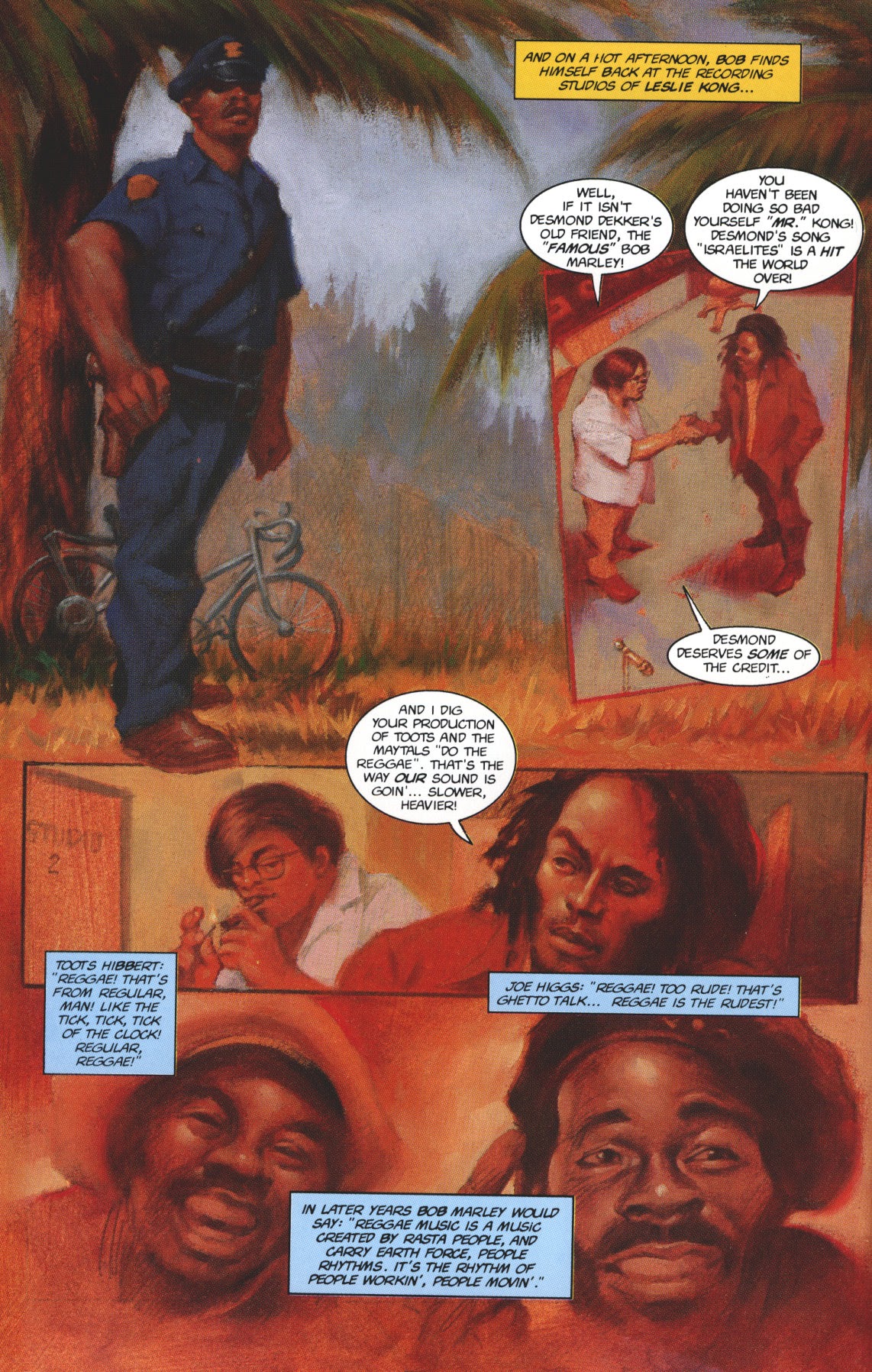 Read online Bob Marley: Tale of the Tuff Gong comic -  Issue #2 - 12