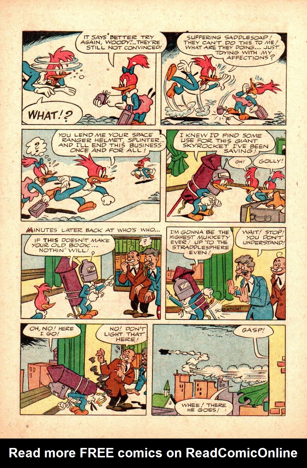 Read online Walter Lantz Woody Woodpecker (1952) comic -  Issue #24 - 10