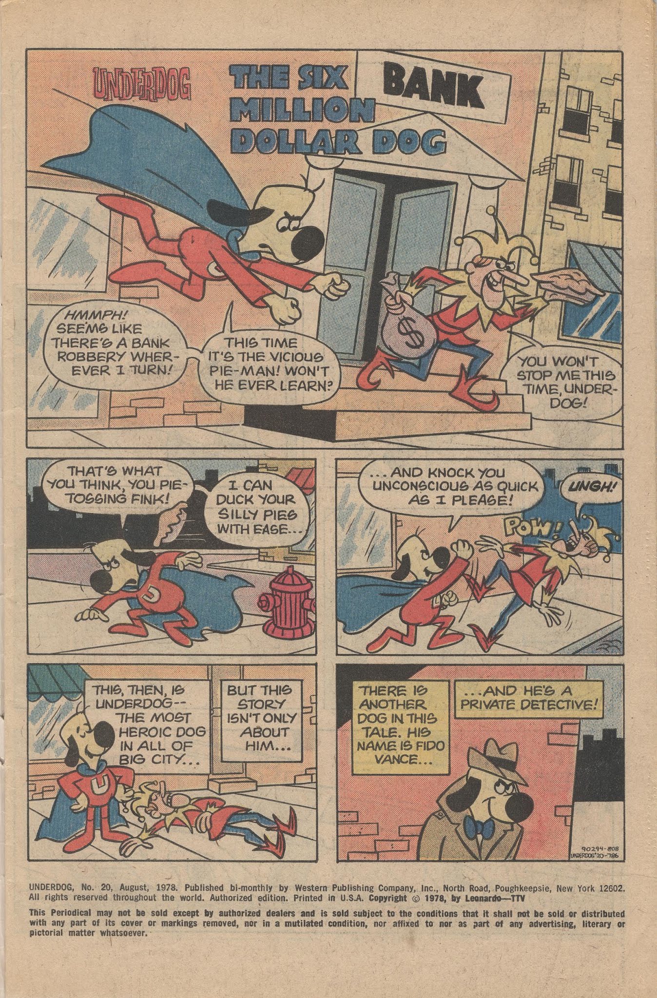 Read online Underdog (1975) comic -  Issue #20 - 3