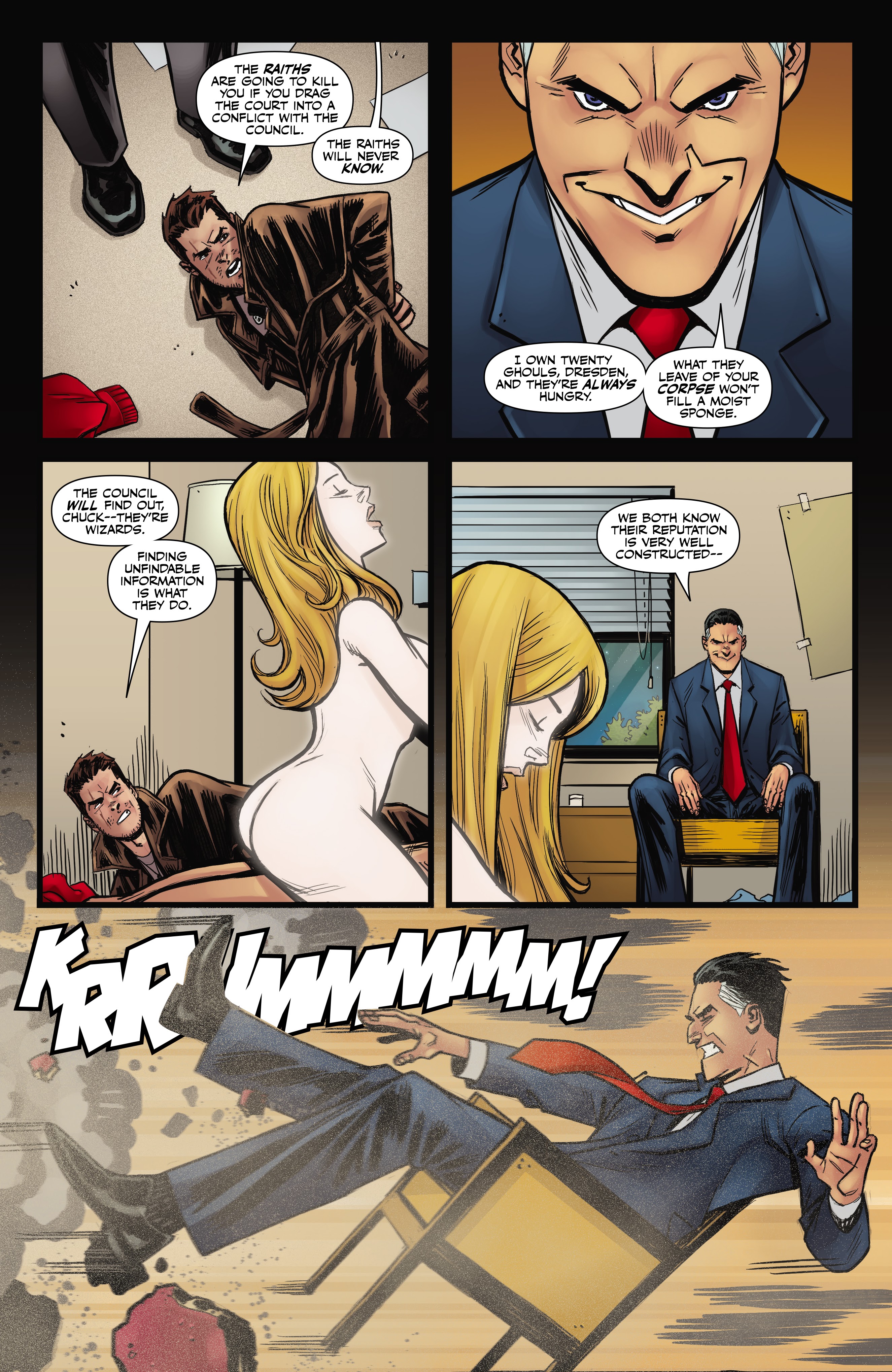 Read online Jim Butcher's The Dresden Files: Bigfoot comic -  Issue # TPB - 115