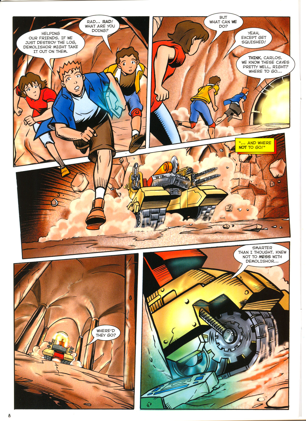 Read online Transformers: Armada (2003) comic -  Issue #3 - 7