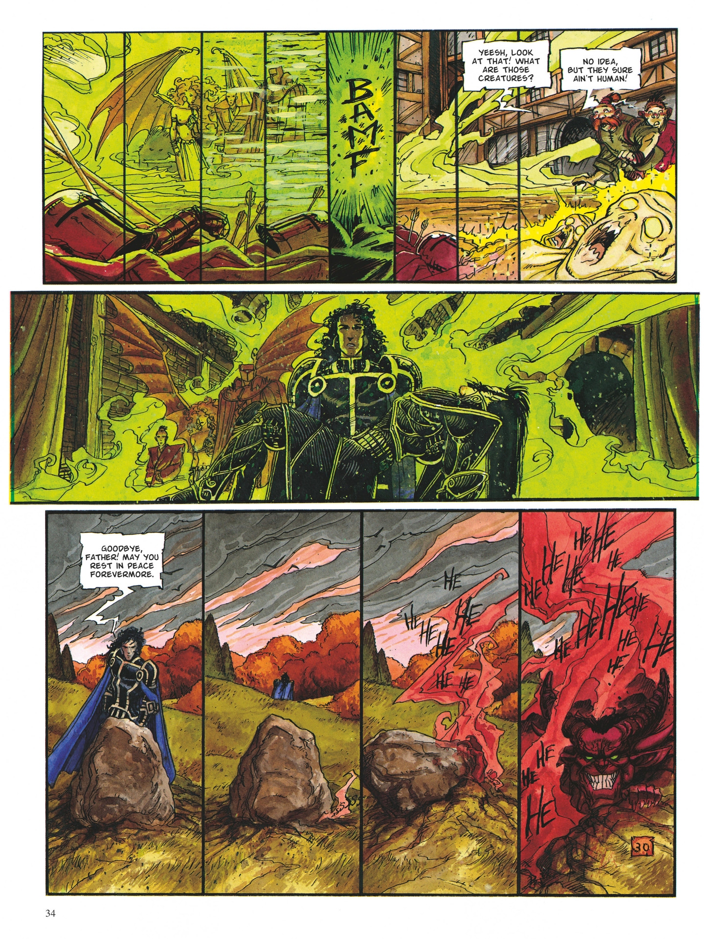 Read online The Black Moon Chronicles comic -  Issue #4 - 32