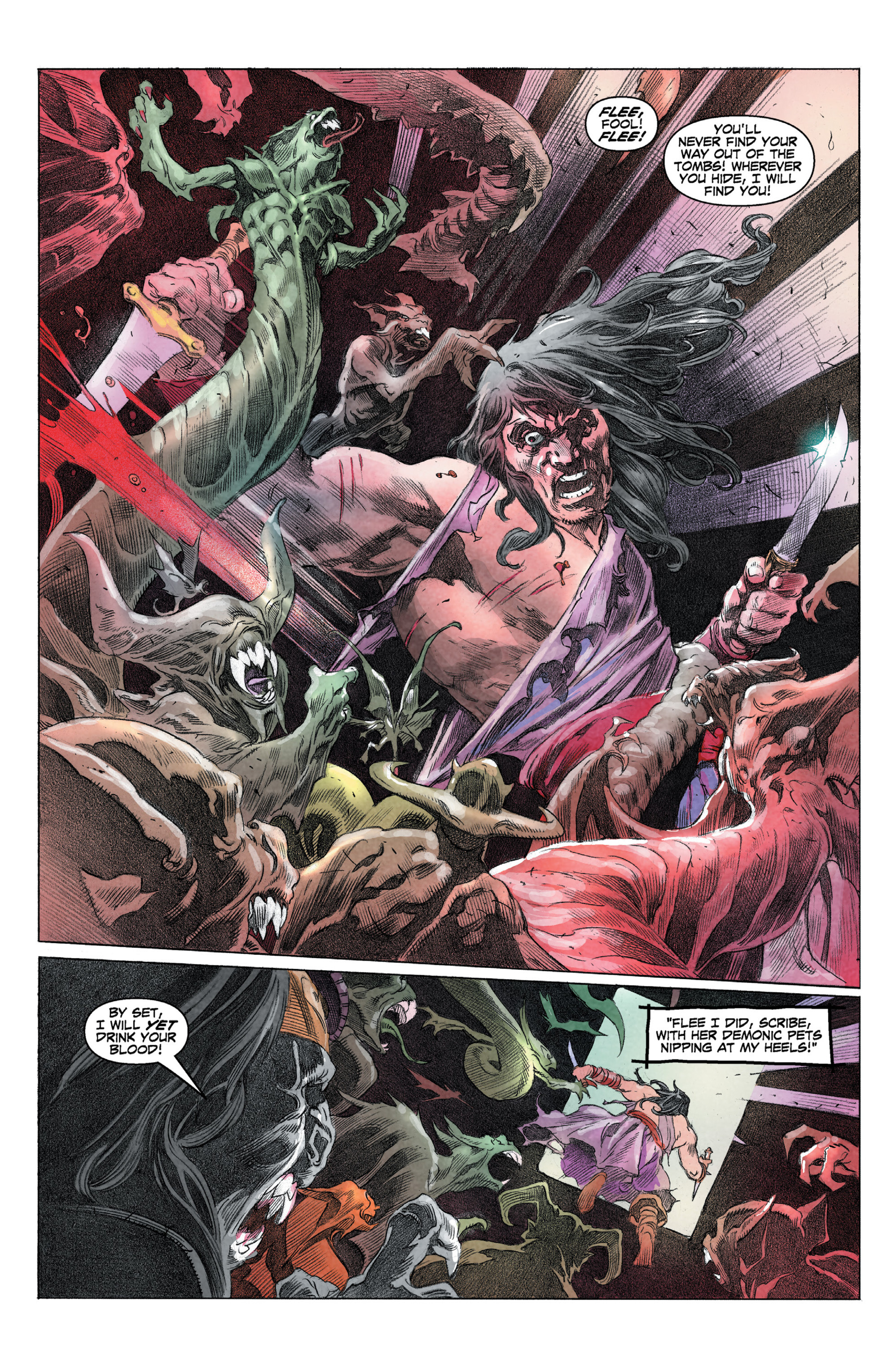 Read online King Conan Chronicles Epic Collection comic -  Issue # Wolves And Dragons (Part 3) - 23