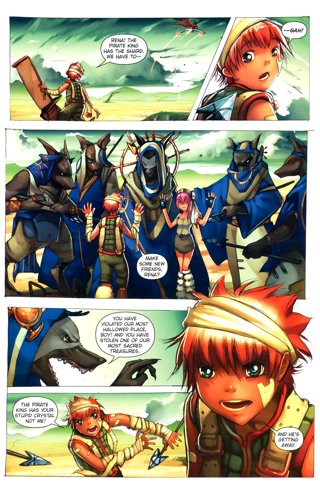 Read online Sky Pirates Of Neo Terra comic -  Issue #3 - 9