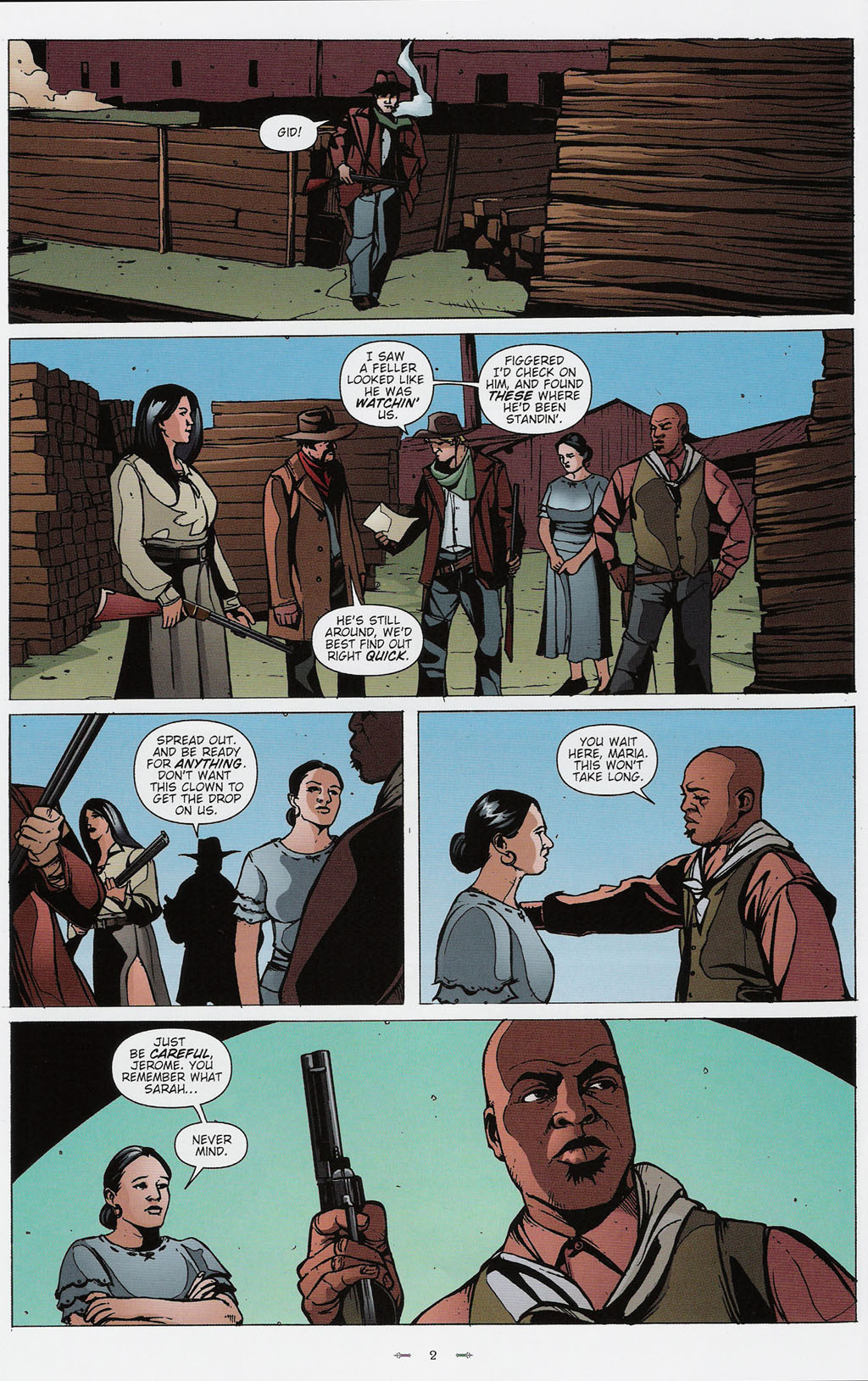 Read online Desperadoes: Banners of Gold comic -  Issue #5 - 4