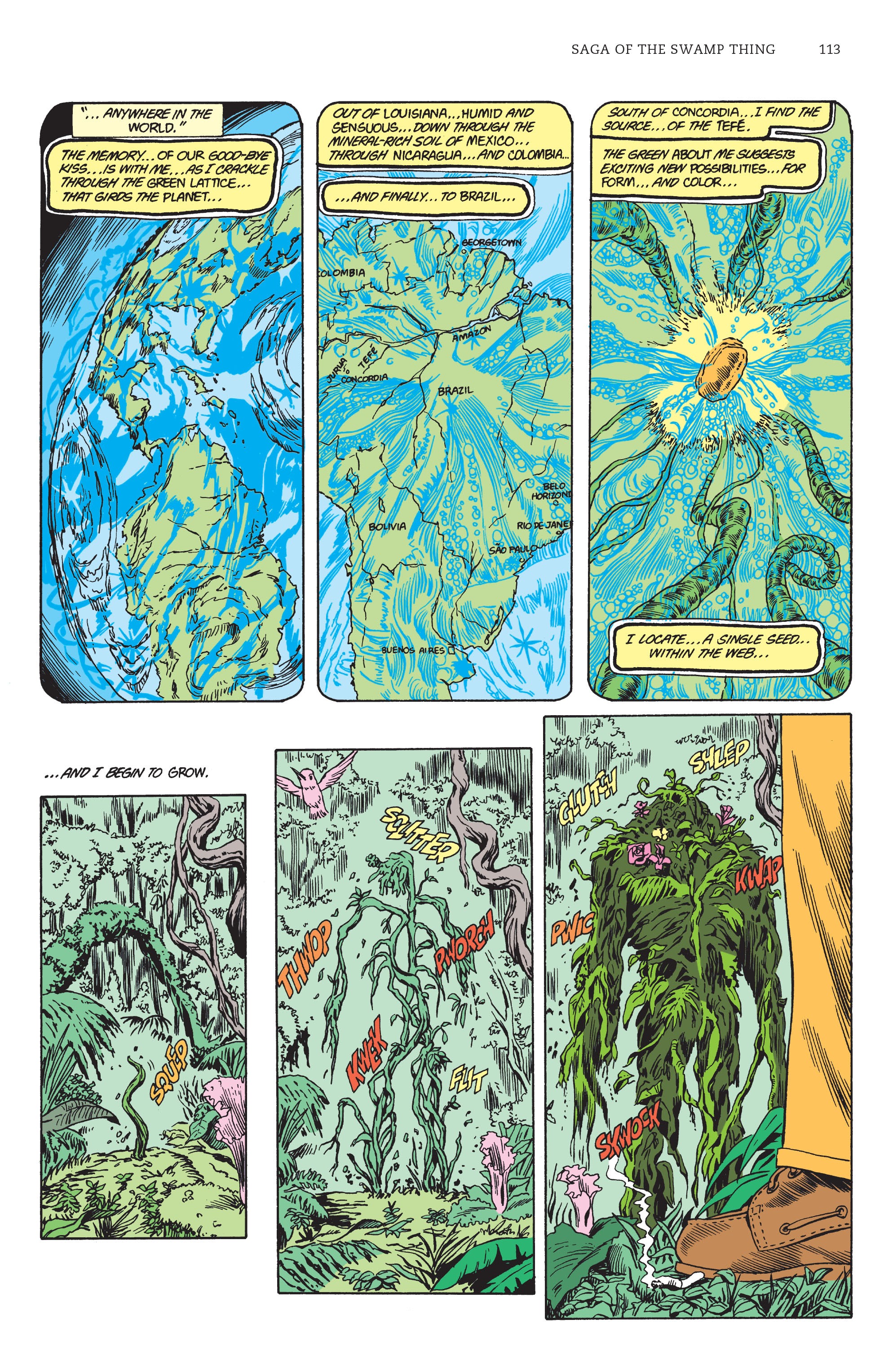 Read online Saga of the Swamp Thing comic -  Issue # TPB 4 (Part 2) - 9