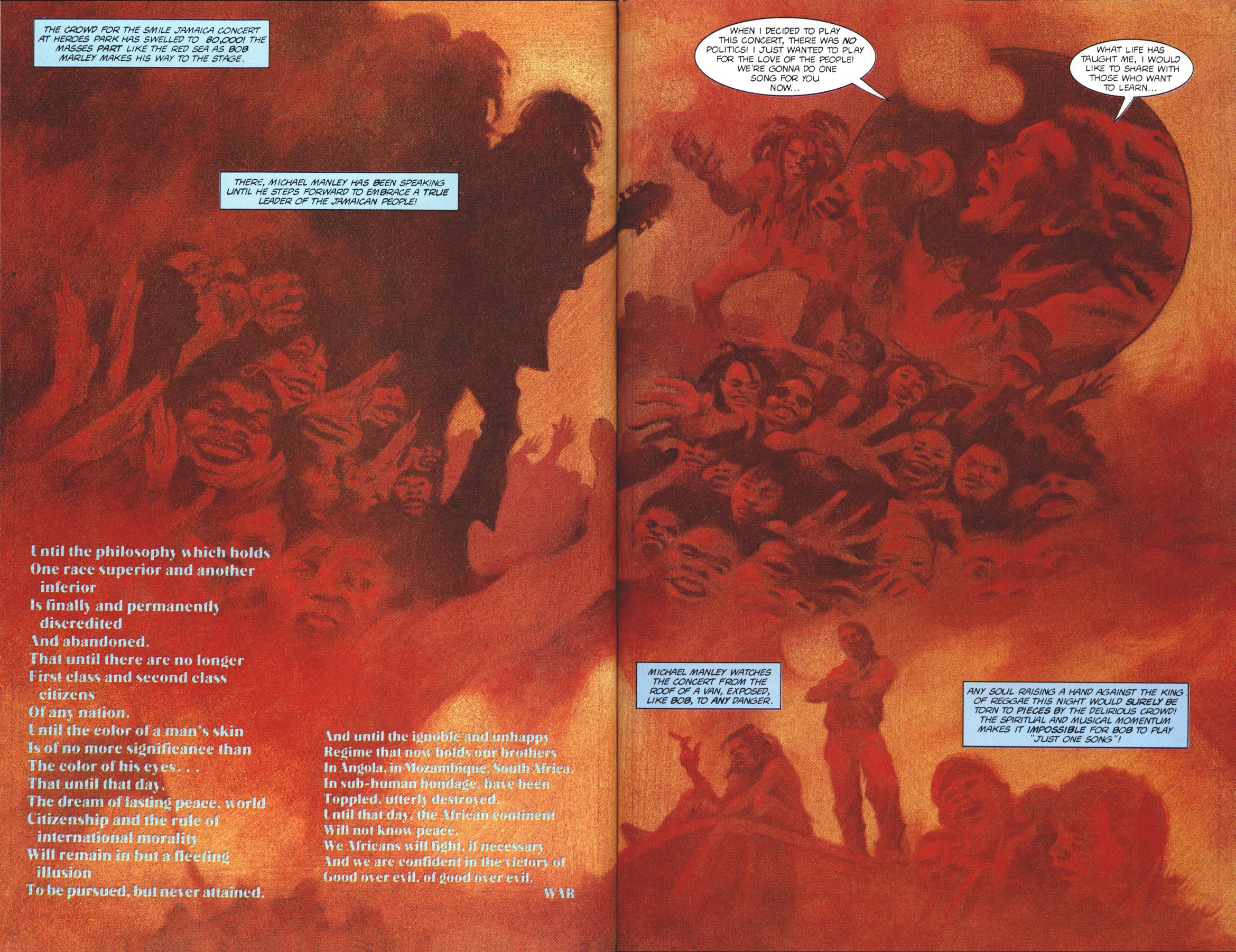 Read online Bob Marley: Tale of the Tuff Gong comic -  Issue #2 - 43