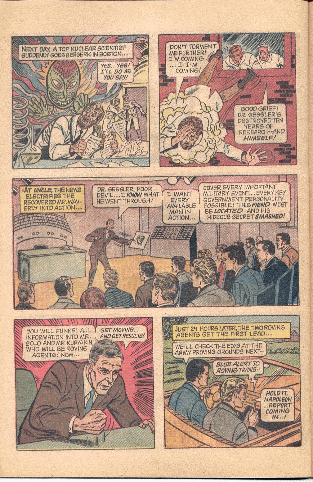 Read online The Man From U.N.C.L.E. comic -  Issue #17 - 19