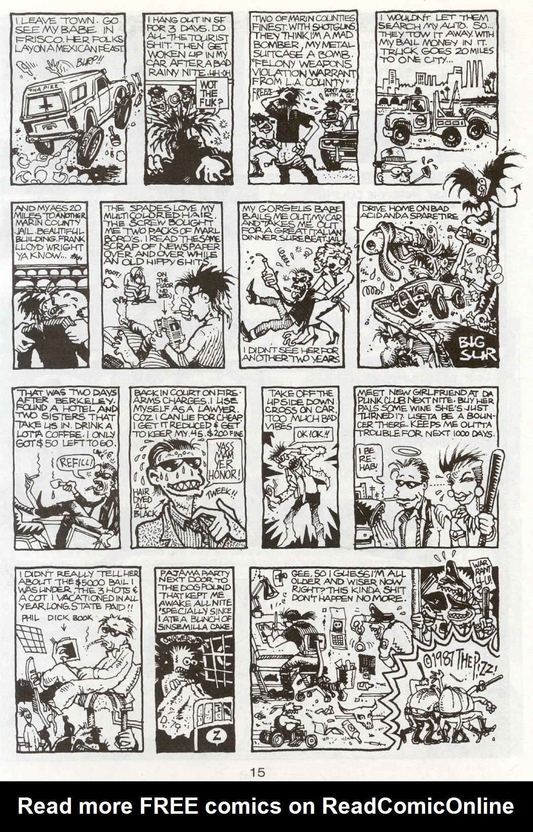Read online Rip Off Comix comic -  Issue #17 - 17