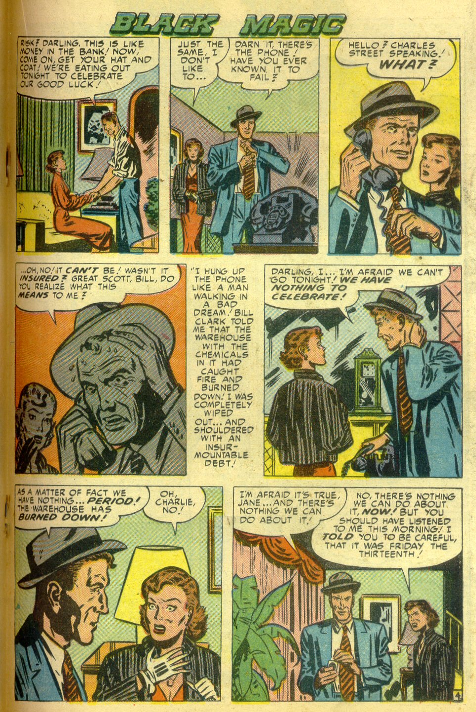 Read online Black Magic (1950) comic -  Issue #10 - 23