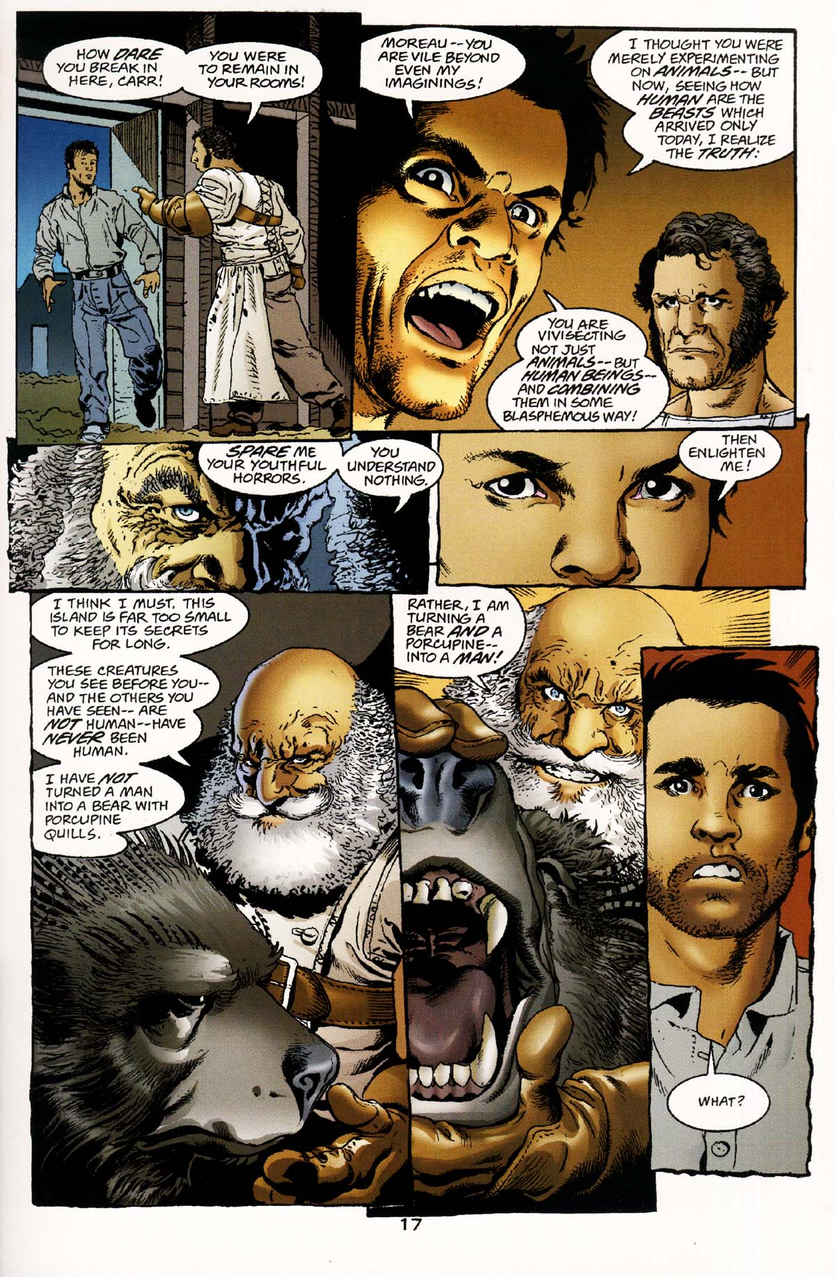 Read online JLA: The Island of Doctor Moreau comic -  Issue # Full - 19