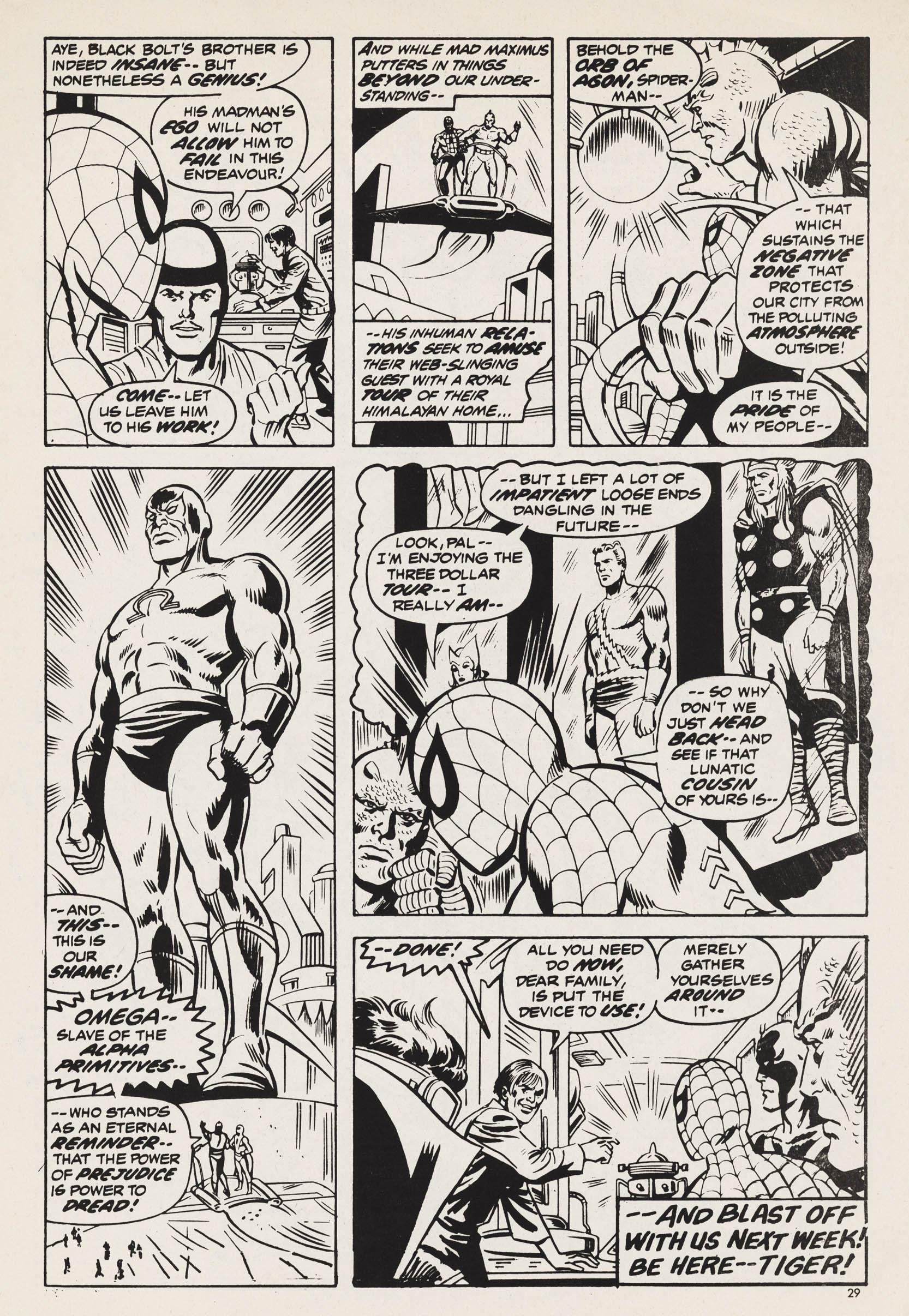 Read online Captain Britain (1976) comic -  Issue #30 - 29