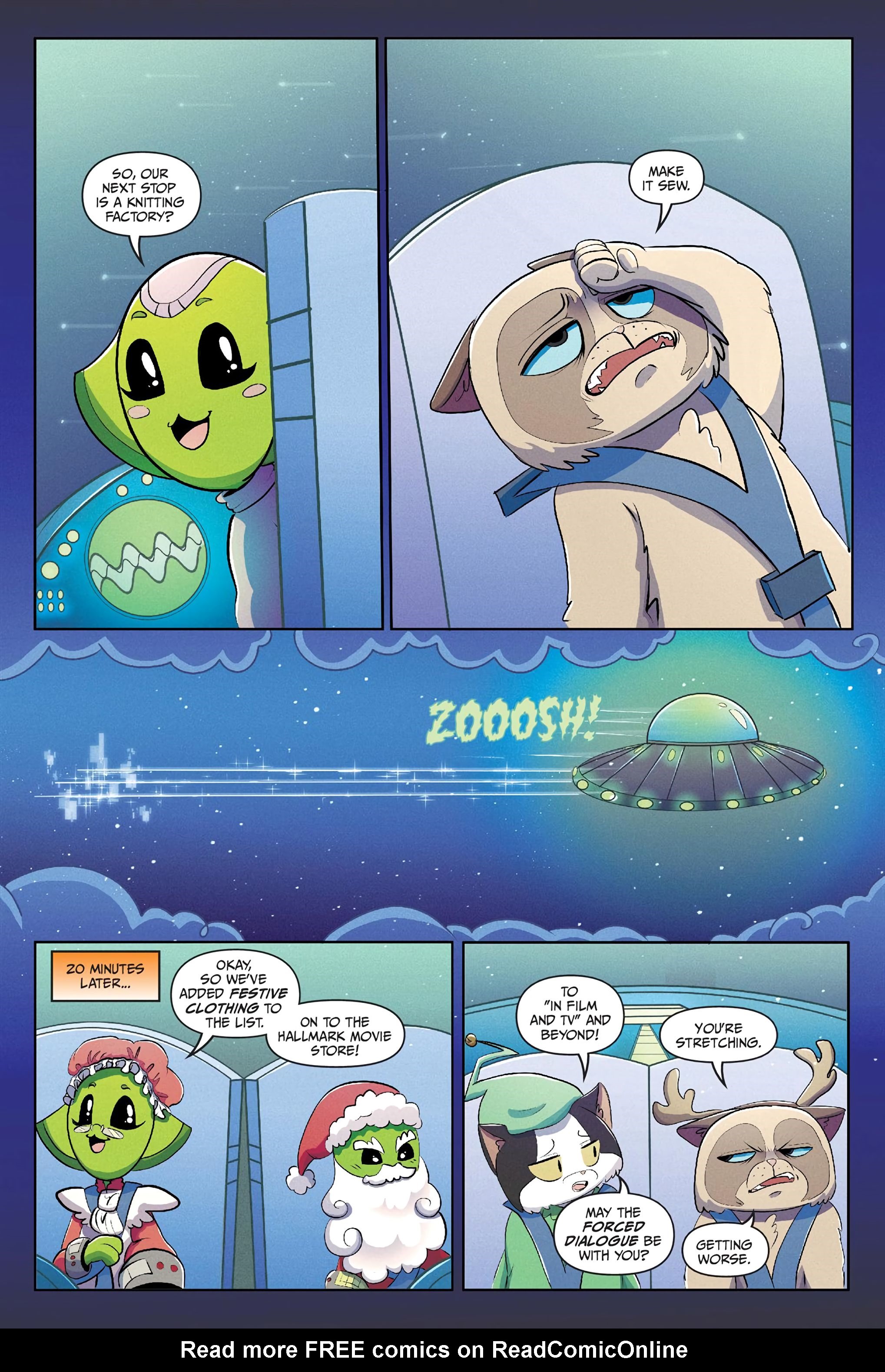 Read online Grumpy Cat: The Grumpus and Other Horrible Holiday Tales comic -  Issue # TPB - 79