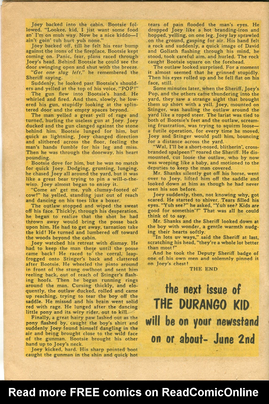 Read online Charles Starrett as The Durango Kid comic -  Issue #23 - 20