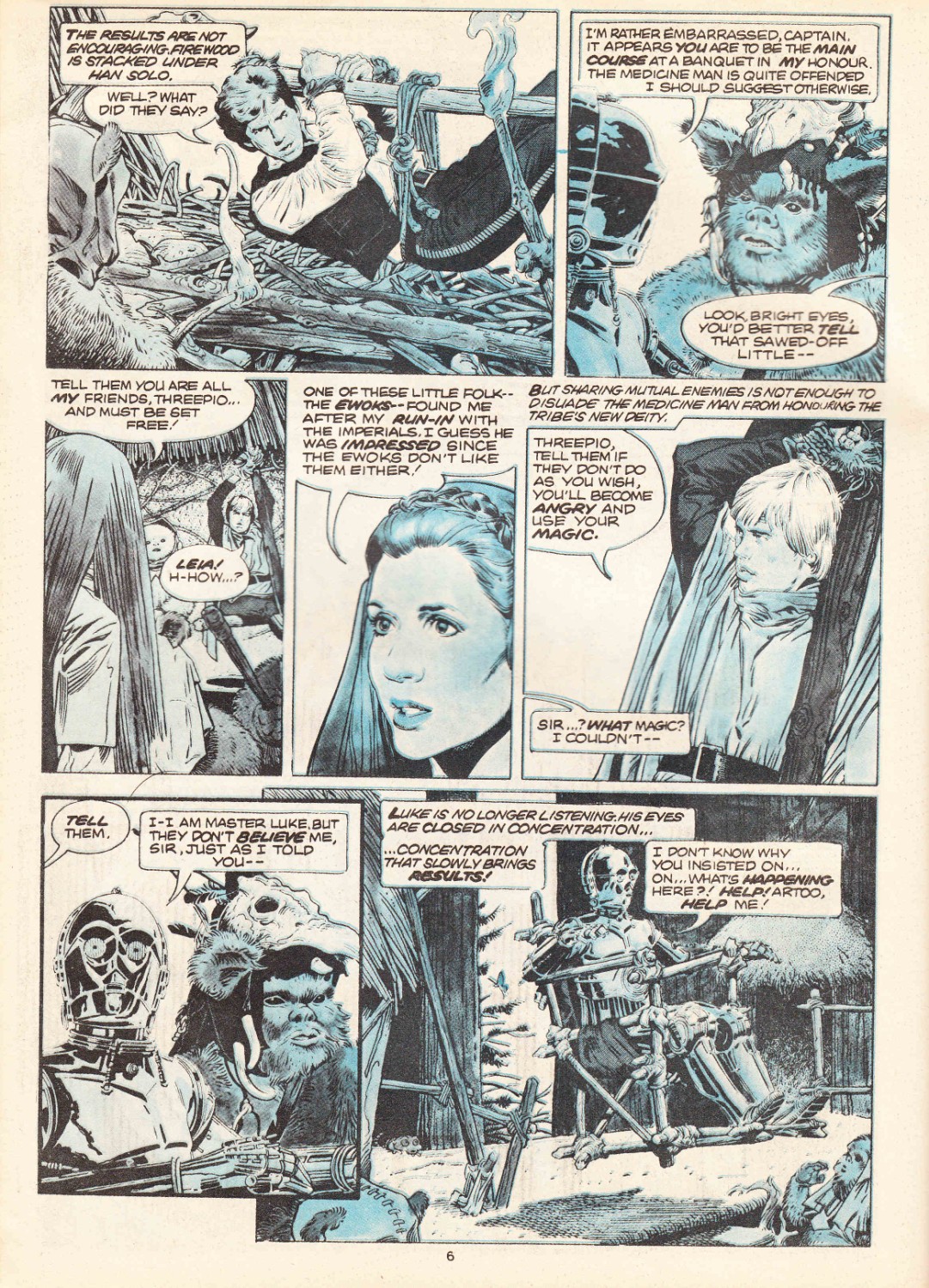 Read online Return of the Jedi comic -  Issue #6 - 6
