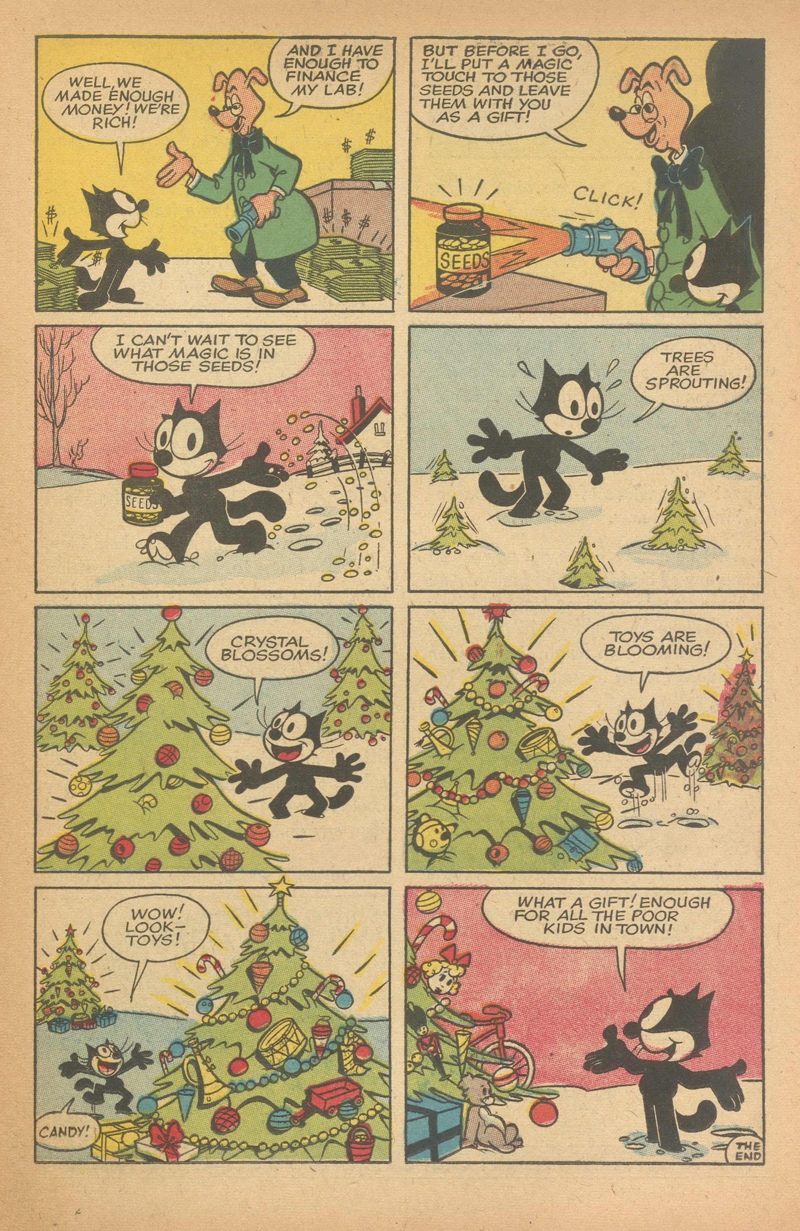 Read online Felix the Cat (1955) comic -  Issue #91 - 25