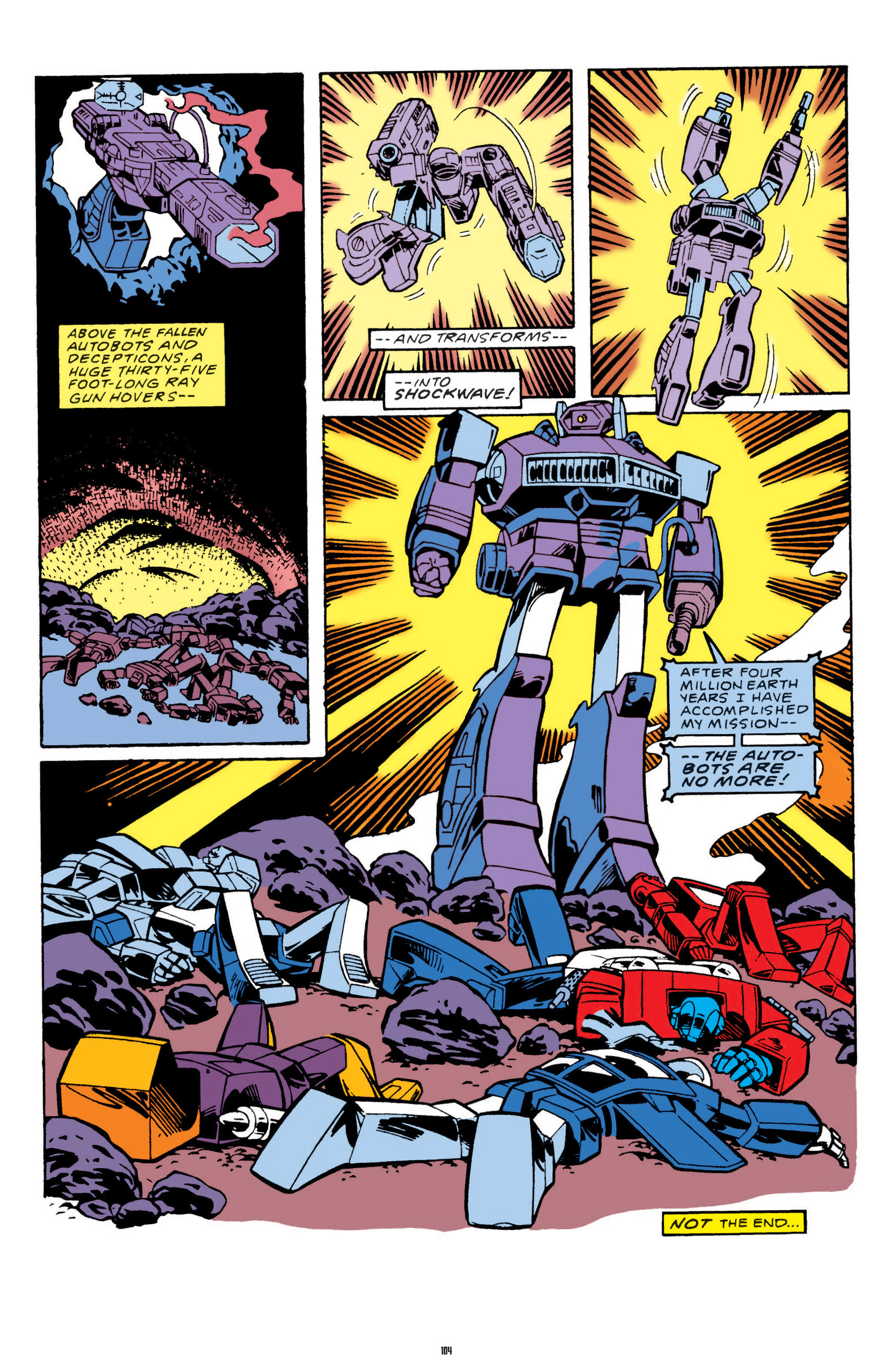 Read online The Transformers Classics comic -  Issue # TPB 1 - 105