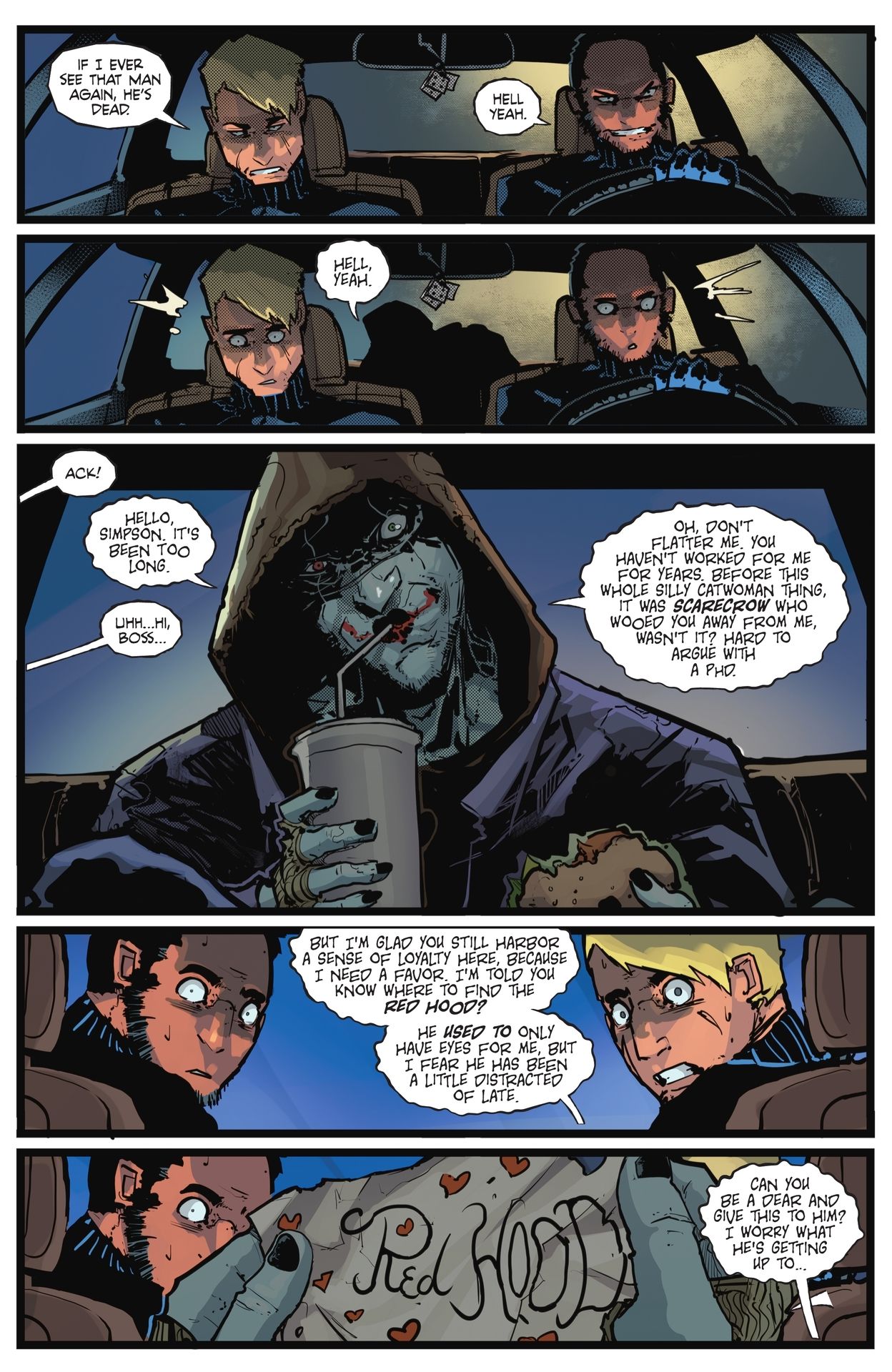 Read online Batman/Catwoman: The Gotham War: Red Hood comic -  Issue #2 - 5