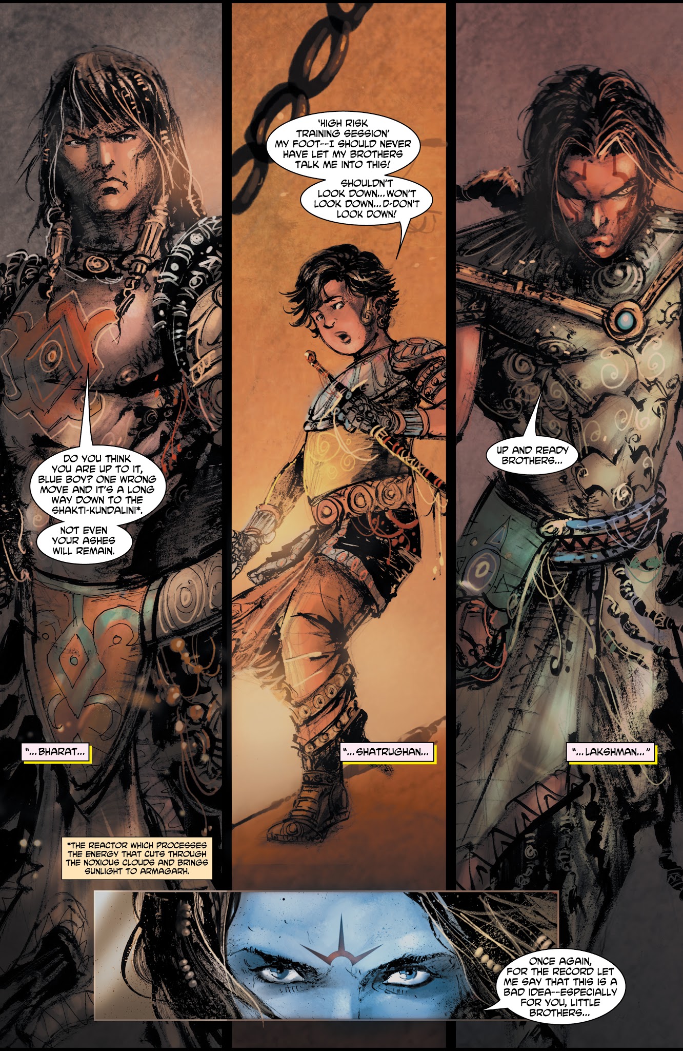 Read online Ramayan 3392 A.D. comic -  Issue #1 - 7