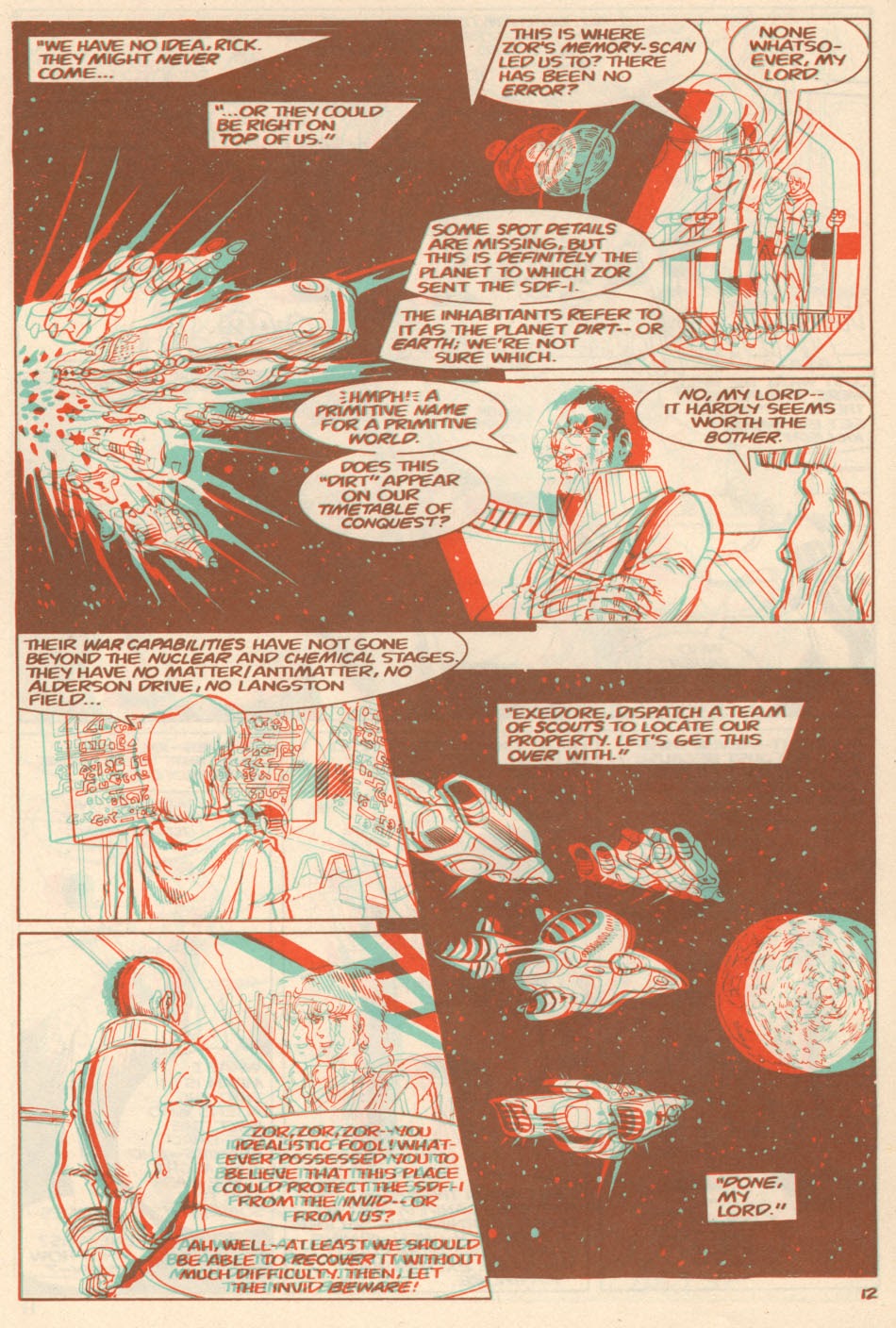Read online Robotech in 3-D comic -  Issue # Full - 14
