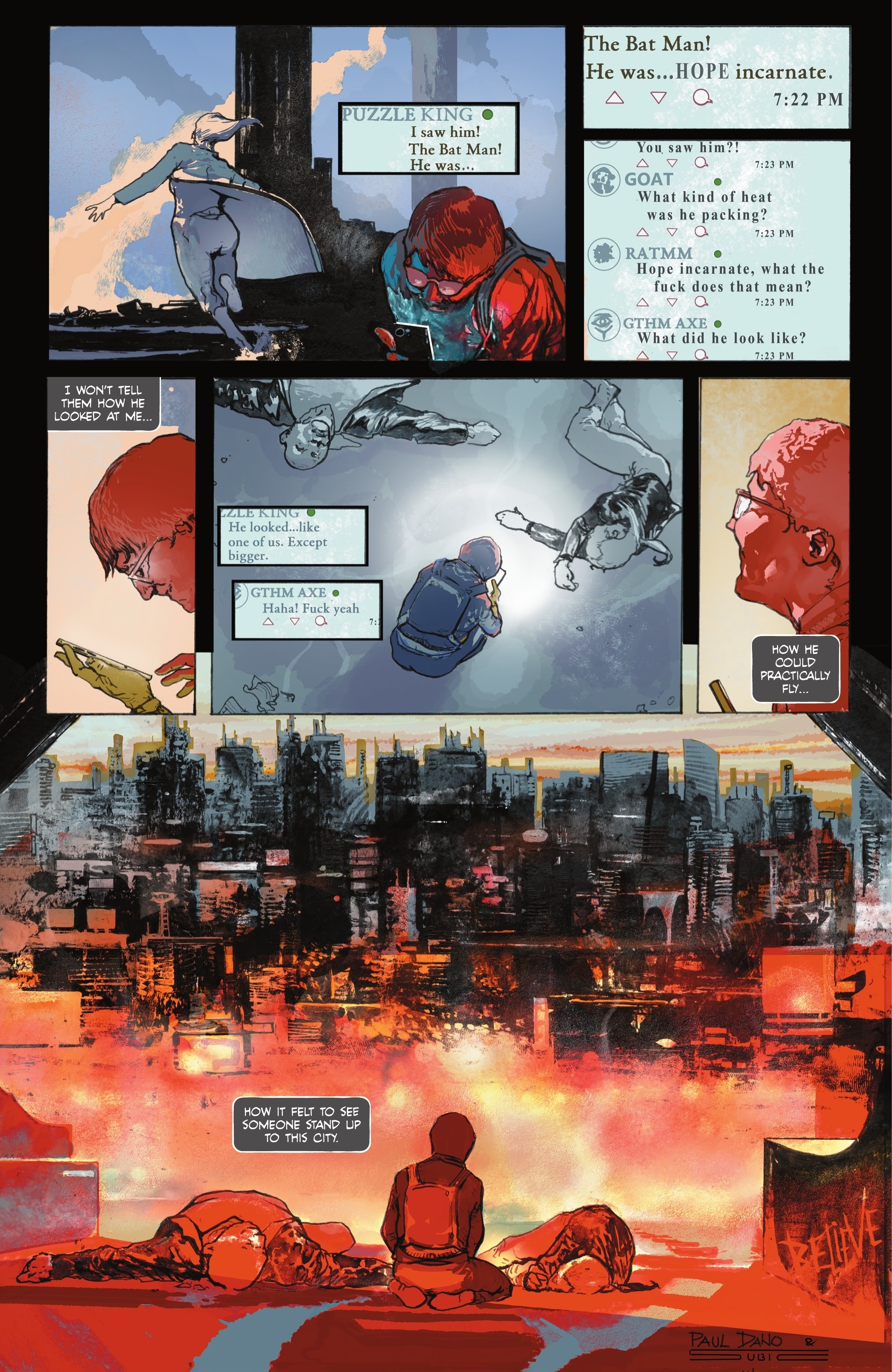Read online The Riddler: Year One comic -  Issue #1 - 20