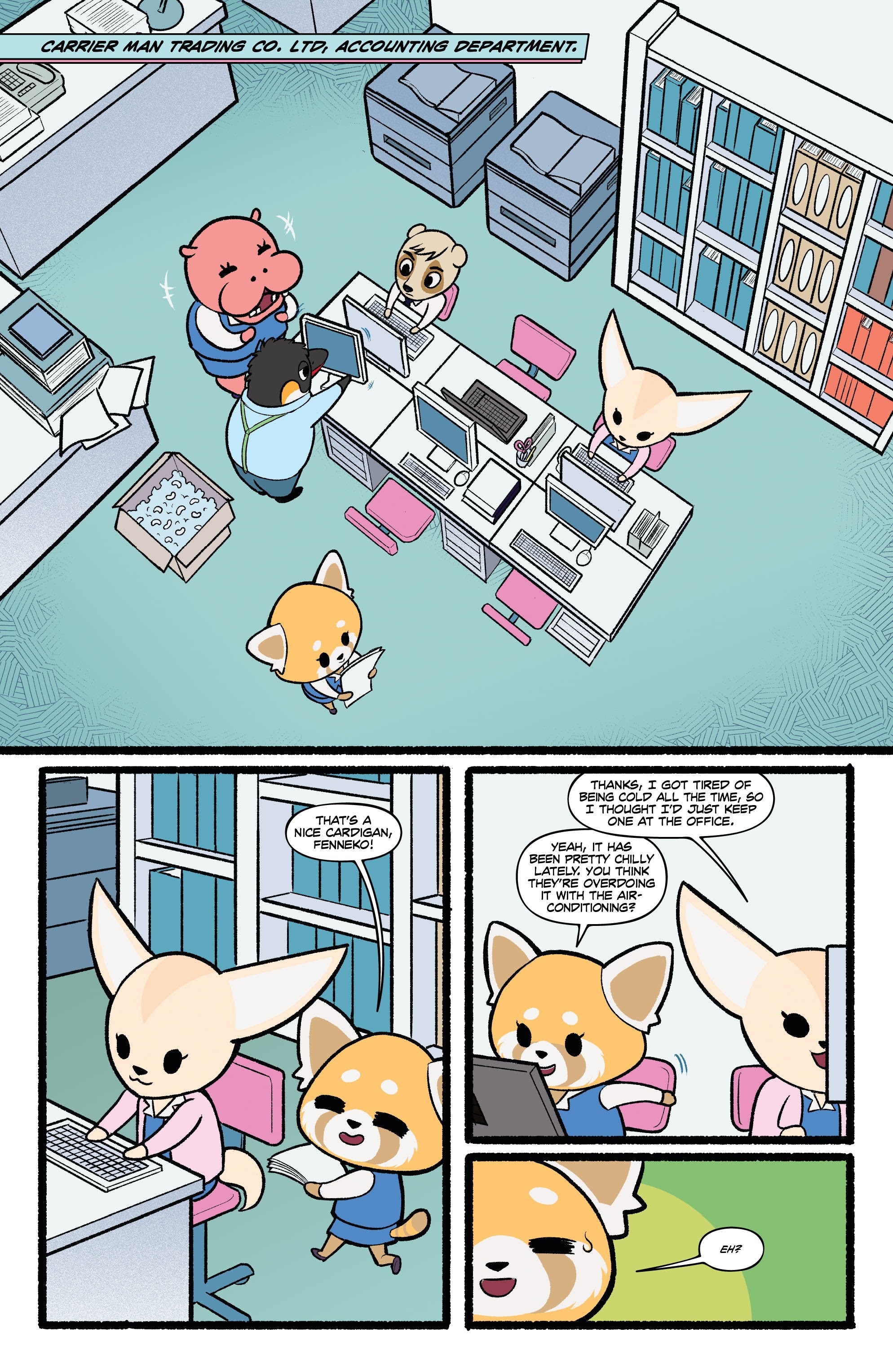 Read online Aggretsuko comic -  Issue #5 - 3