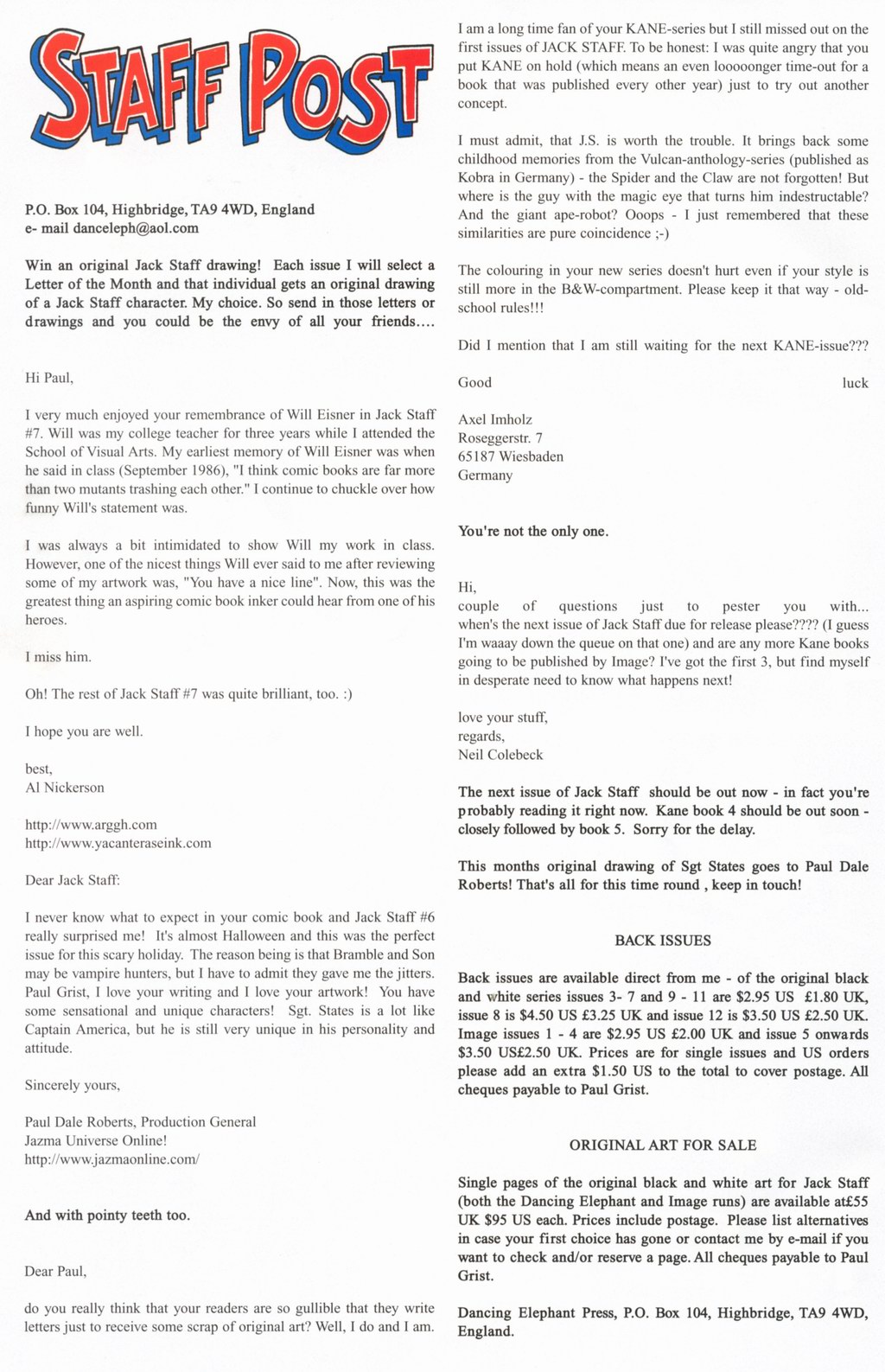 Read online Jack Staff (2003) comic -  Issue #8 - 28