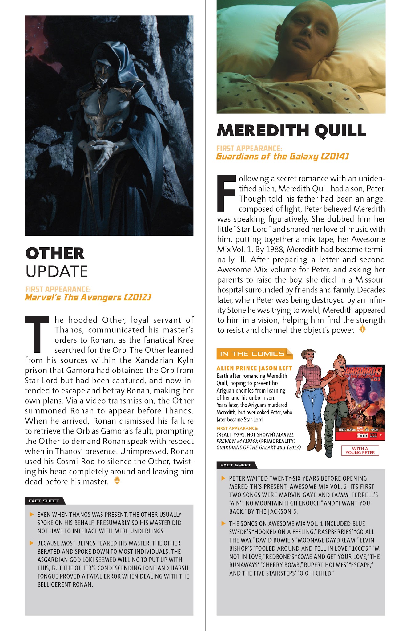 Read online Guidebook to the Marvel Cinematic Universe - Marvel's Guardians of the Galaxy comic -  Issue # Full - 23