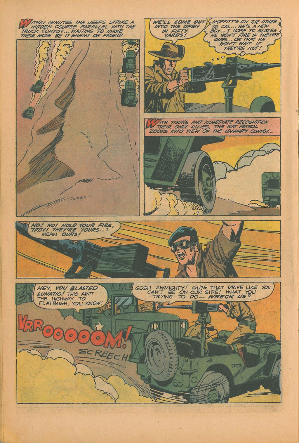 Read online The Rat Patrol comic -  Issue #6 - 10